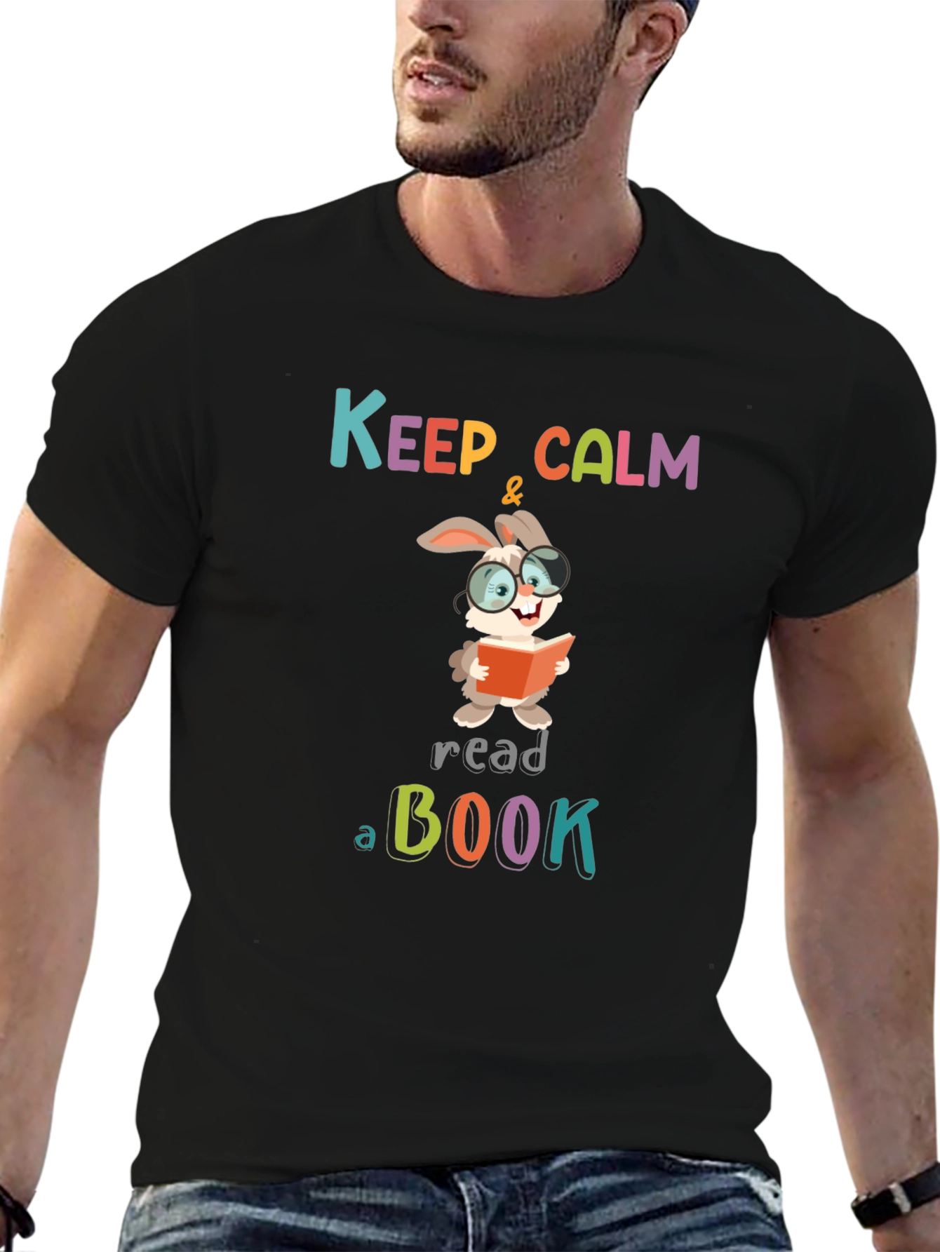 Keep Calm & Read a Book T-Shirt