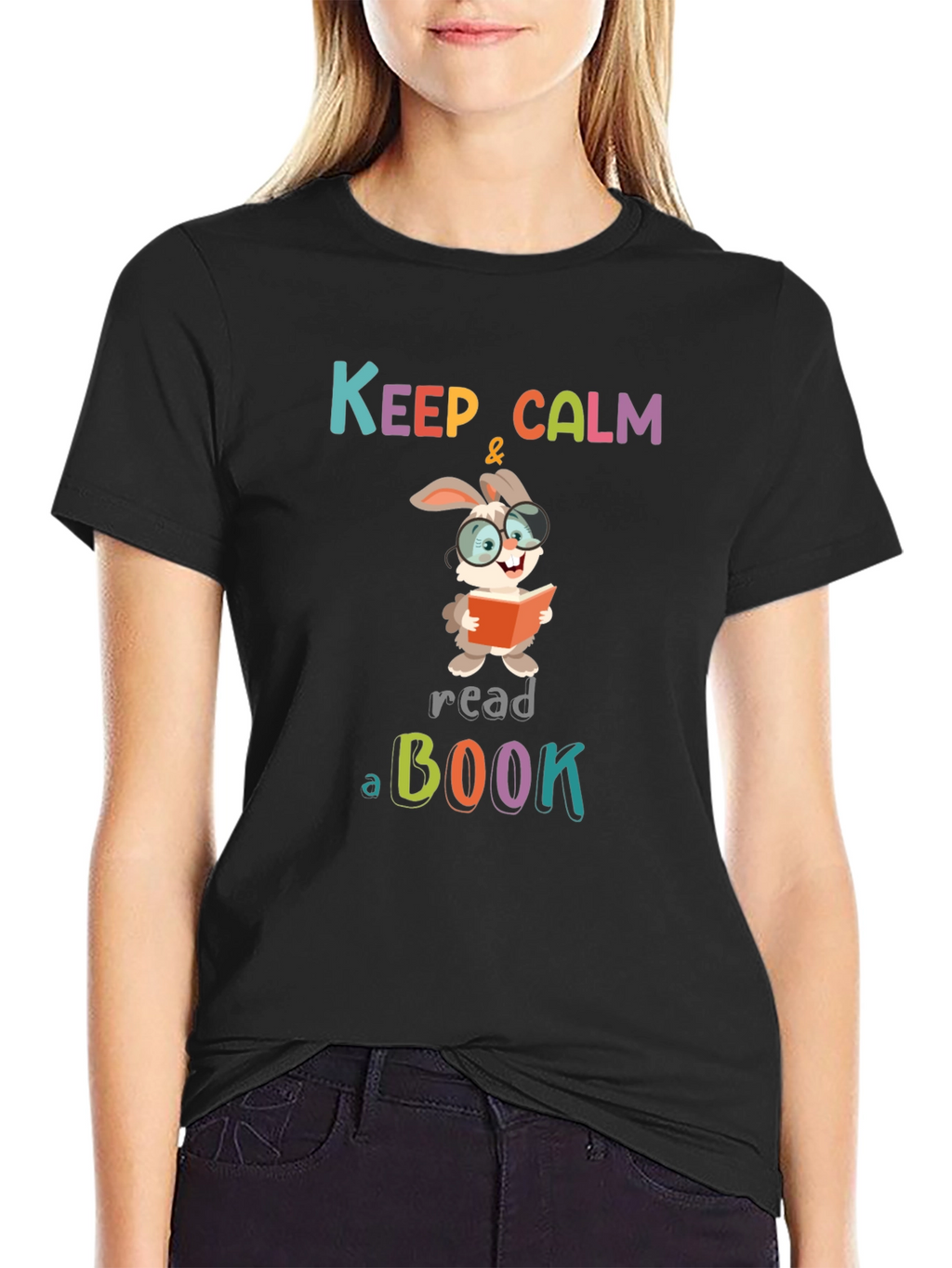 Keep Calm & Read a Book T-Shirt