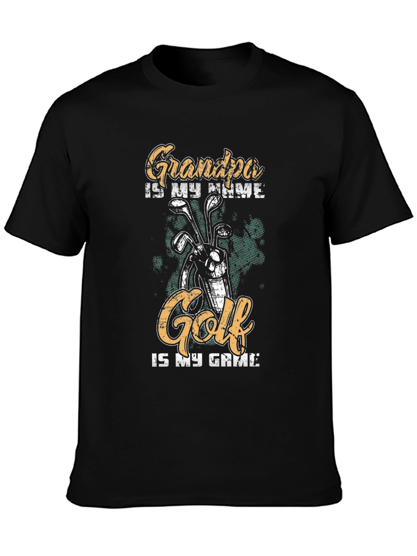 Grandpa Golf T-Shirt - Gift for Golfing Grandfathers