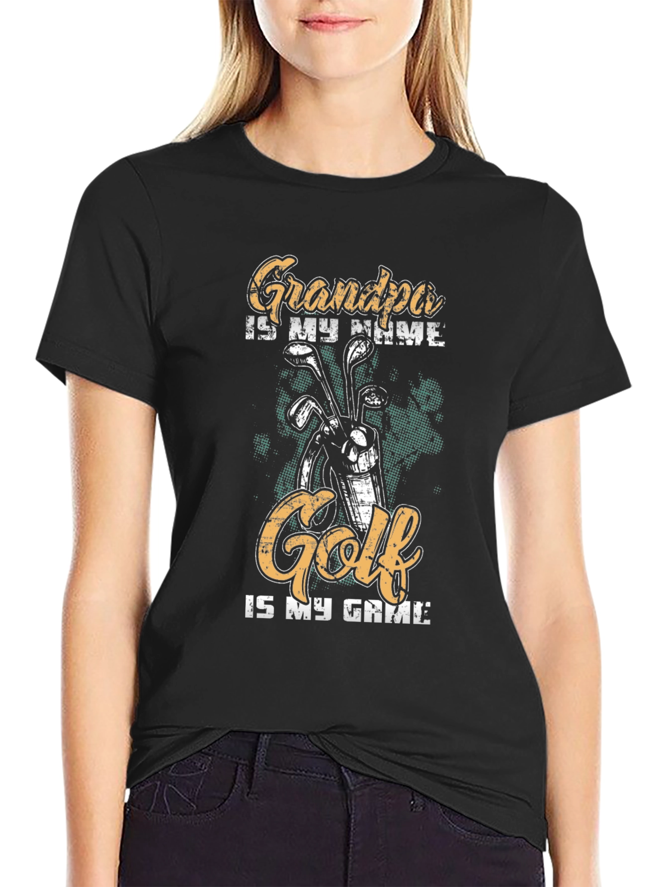 Grandpa Golf T-Shirt - Gift for Golfing Grandfathers