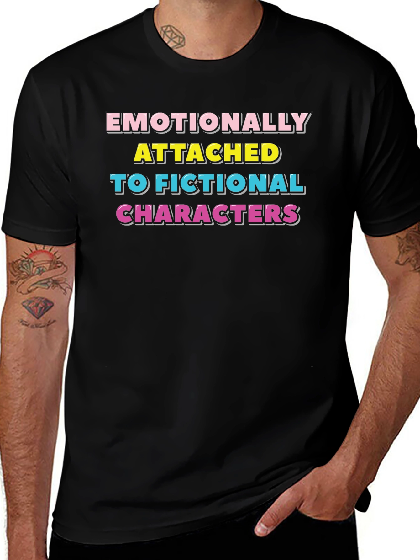 Emotionally Attached Fictional Characters T-Shirt