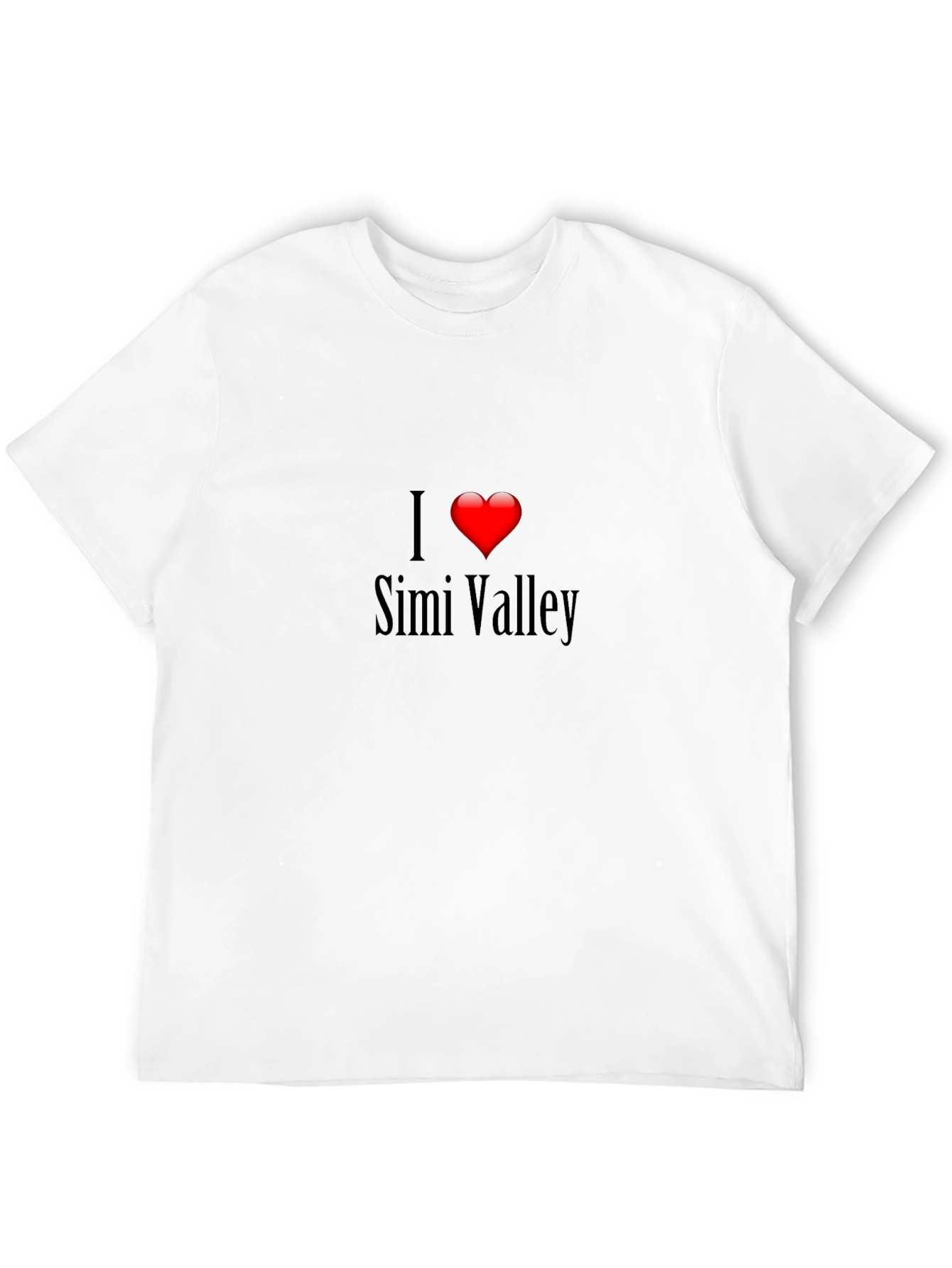 I Heart Simi Valley Black T-Shirt