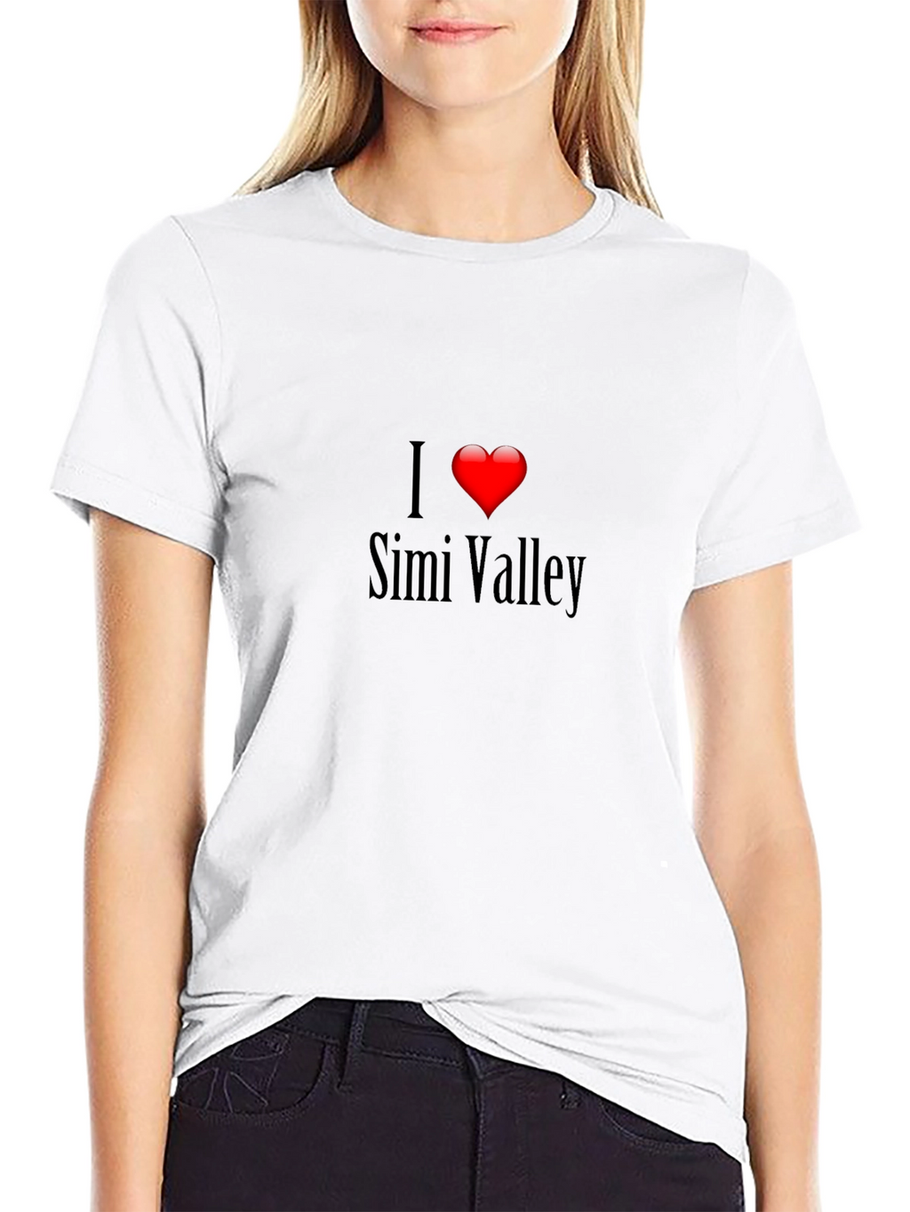 I Heart Simi Valley Black T-Shirt