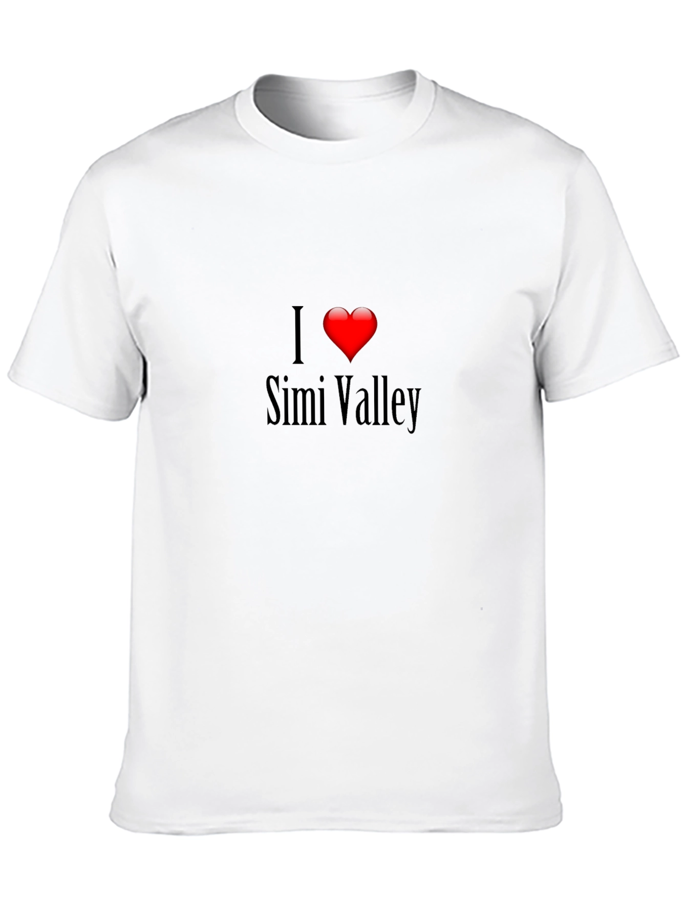 I Heart Simi Valley Black T-Shirt