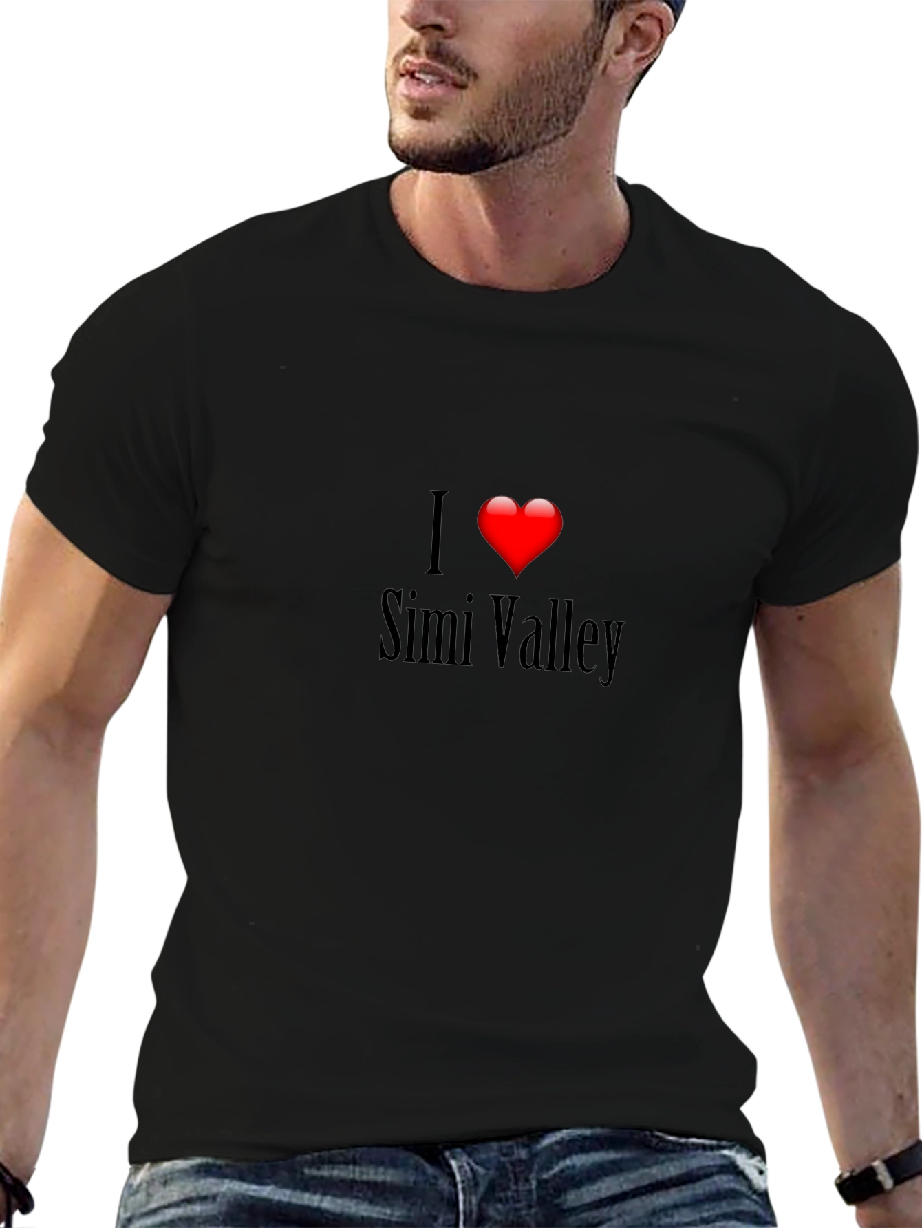 I Heart Simi Valley Black T-Shirt