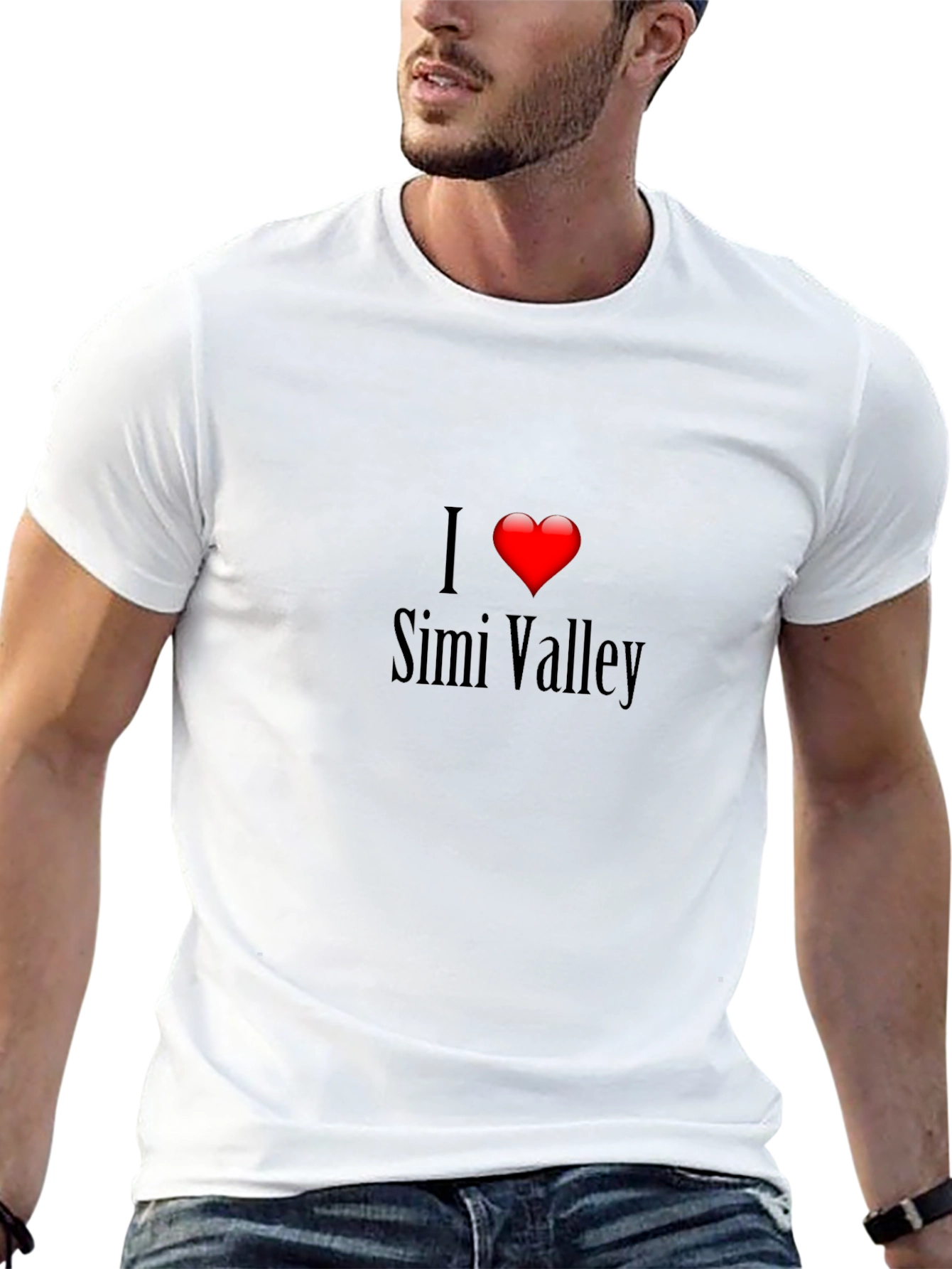I Heart Simi Valley Black T-Shirt