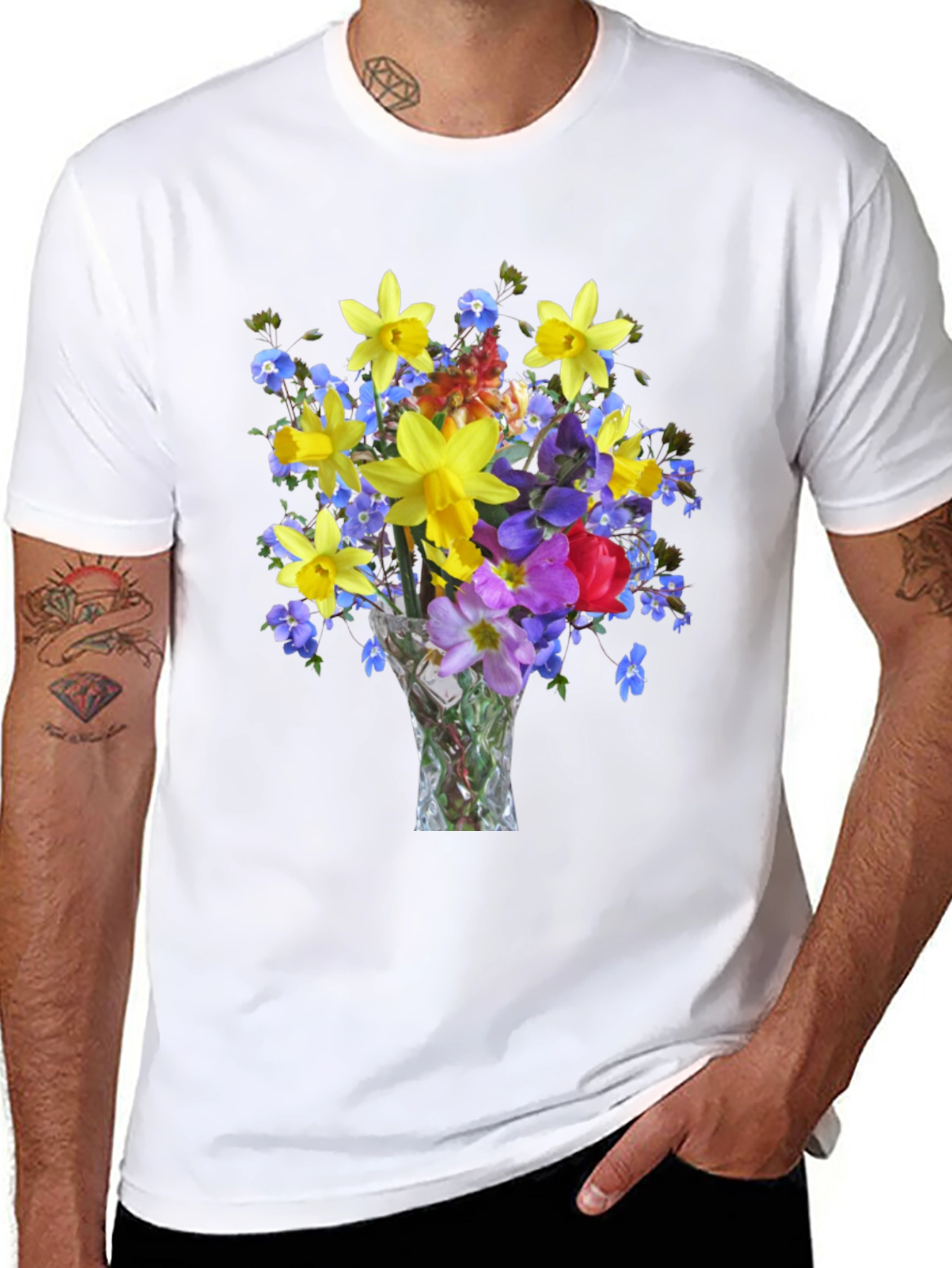 Floral Vase Graphic Tee