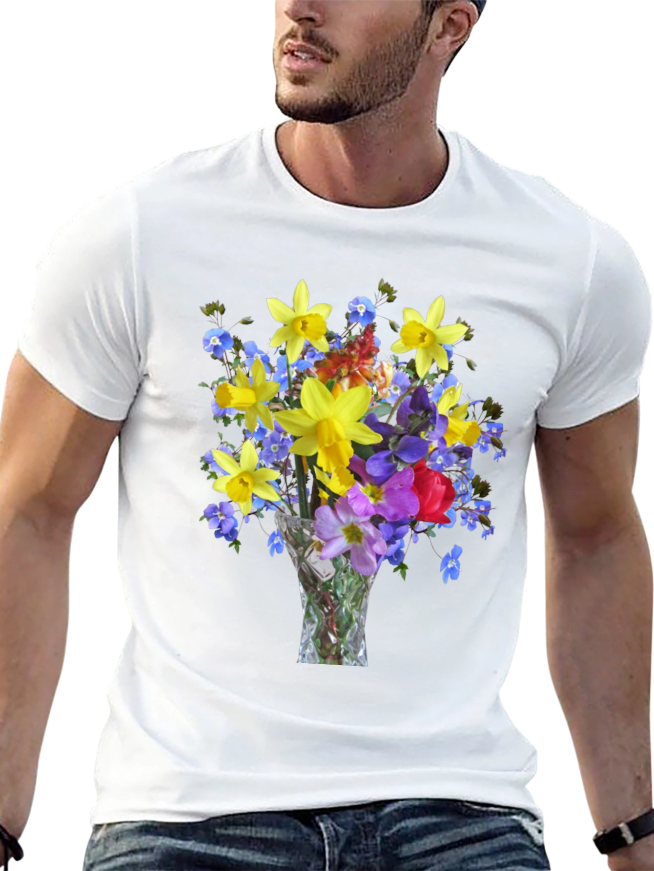 Floral Vase Graphic Tee
