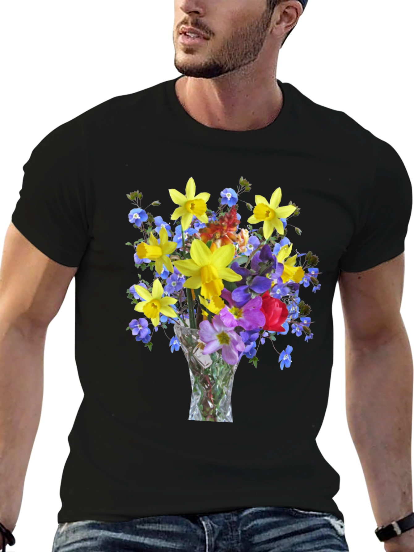 Floral Vase Graphic Tee