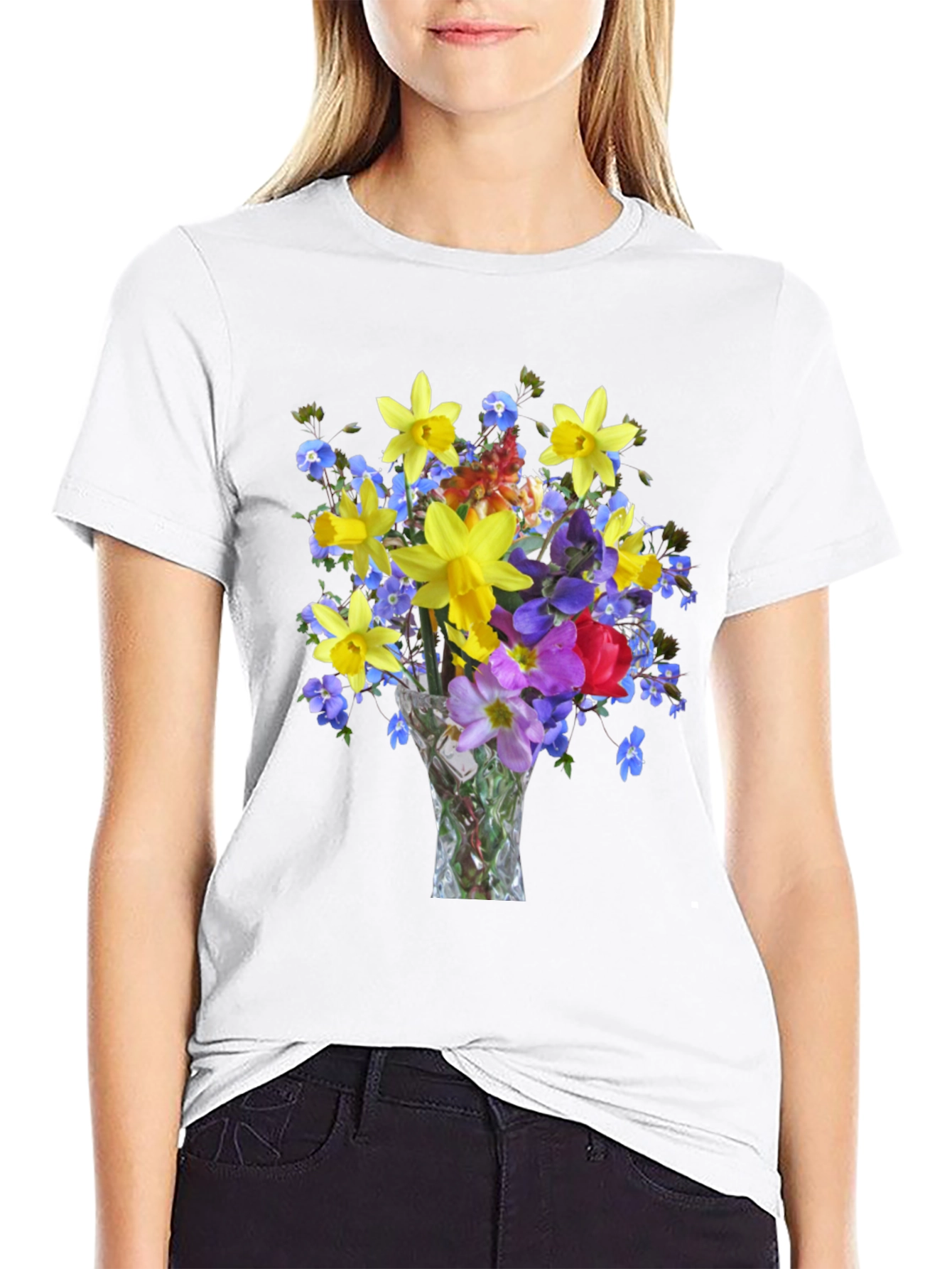 Floral Vase Graphic Tee
