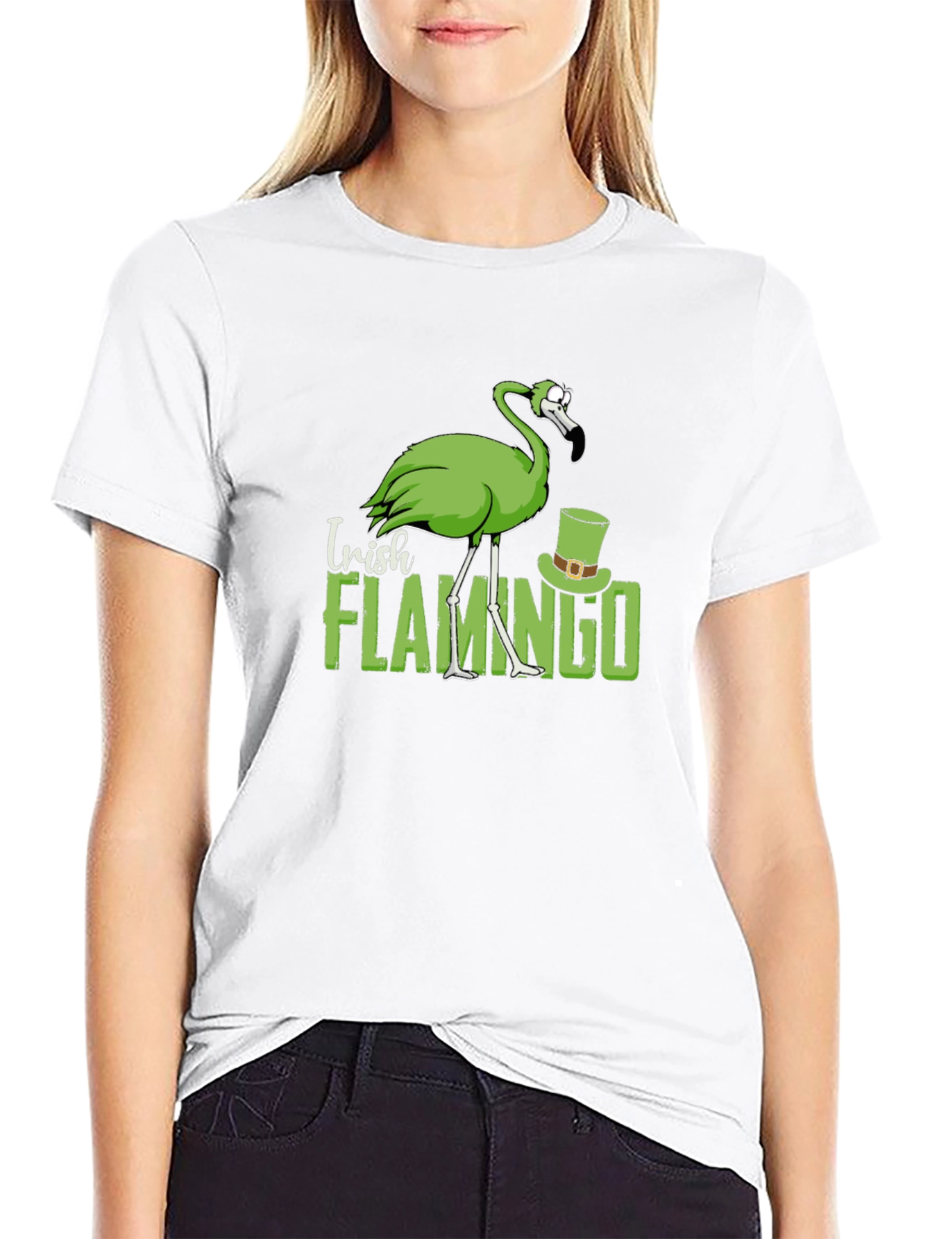 Irish Flamingo T-Shirt
