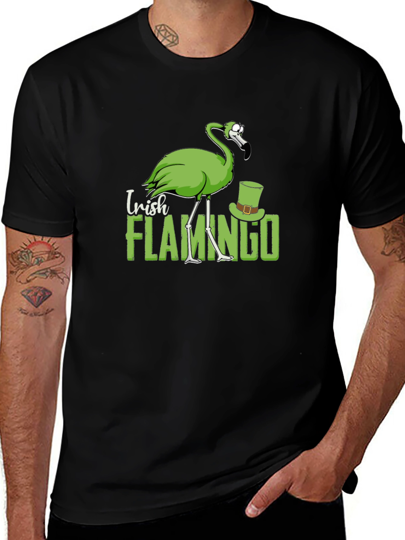 Irish Flamingo T-Shirt