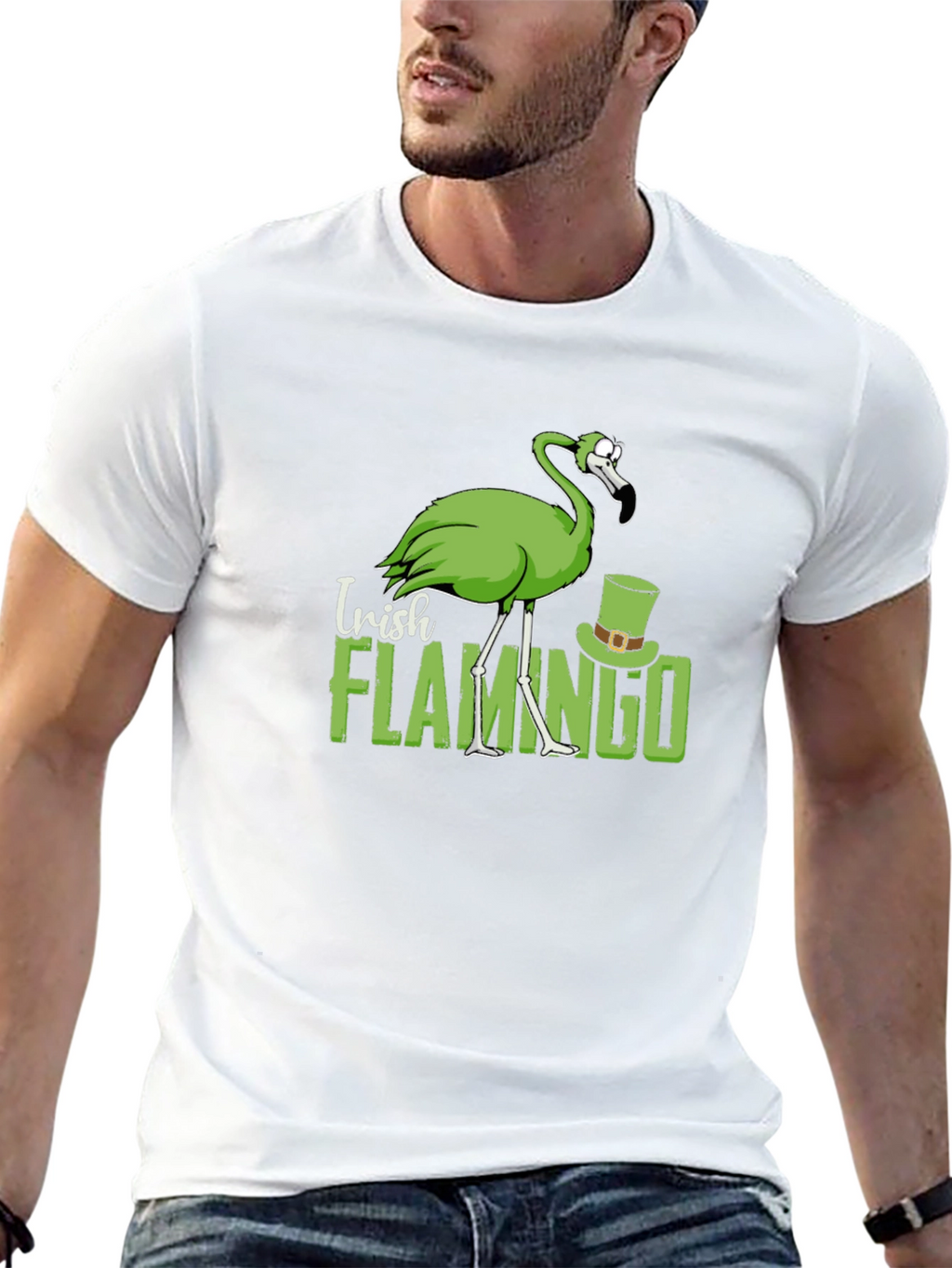 Irish Flamingo T-Shirt