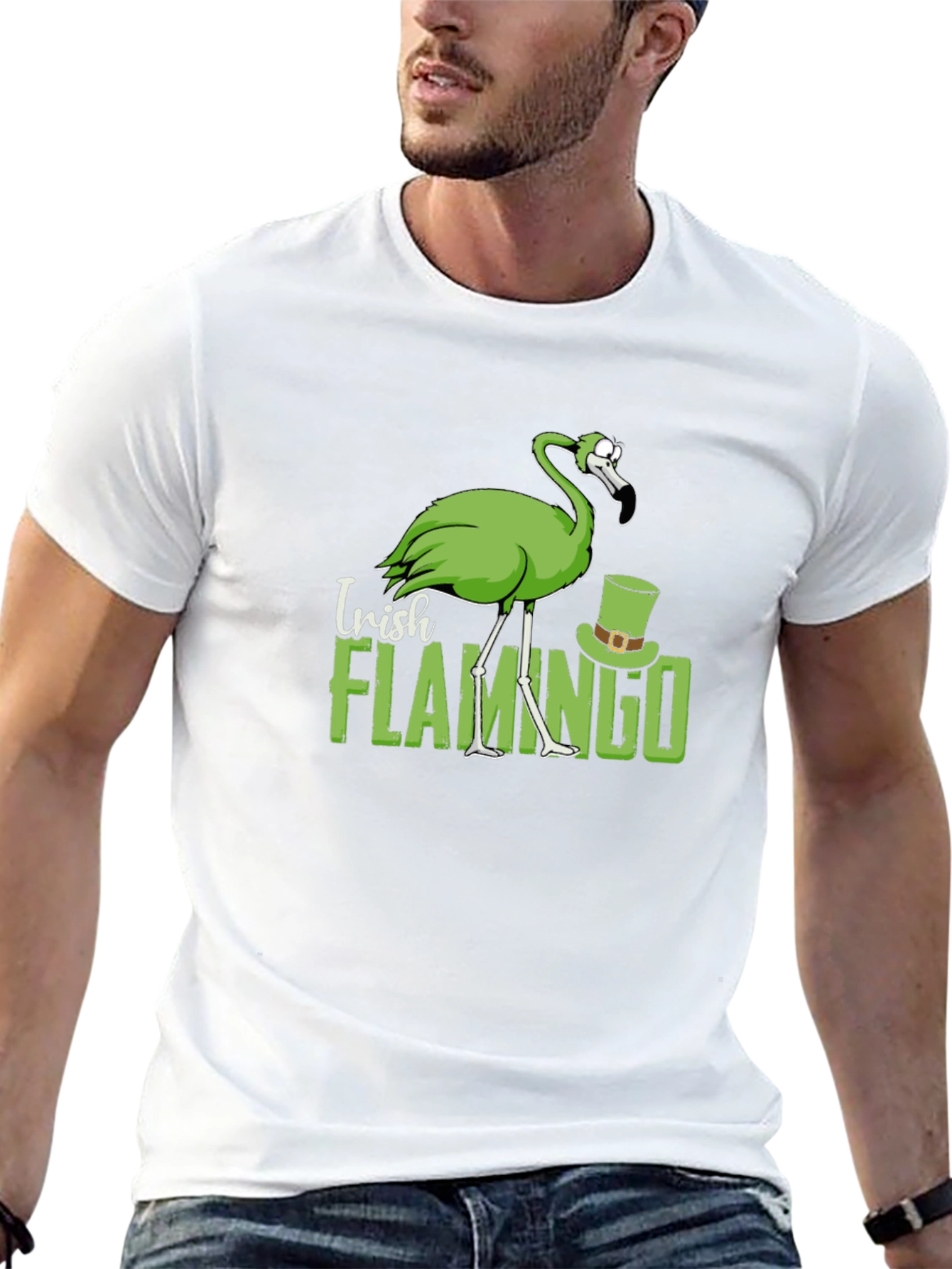 Irish Flamingo T-Shirt
