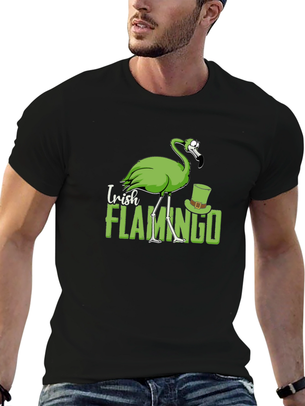 Irish Flamingo T-Shirt