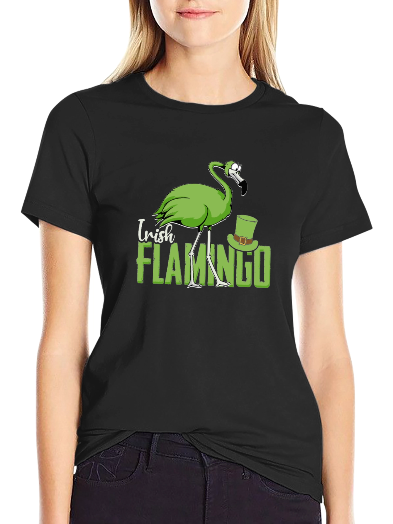 Irish Flamingo T-Shirt