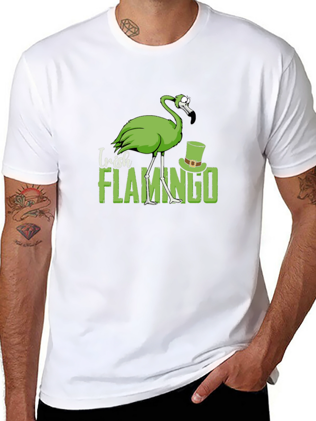 Irish Flamingo T-Shirt