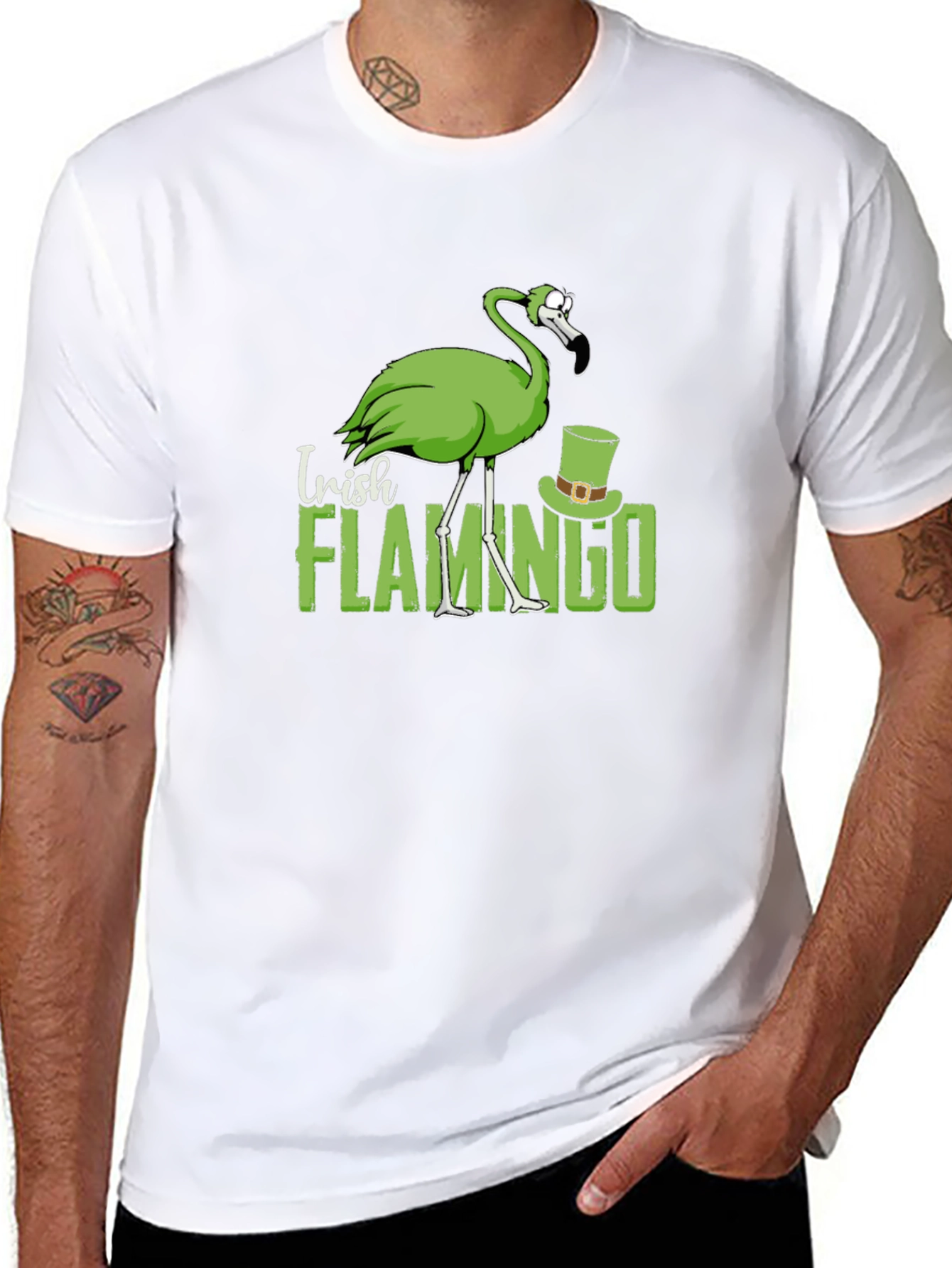 Irish Flamingo T-Shirt