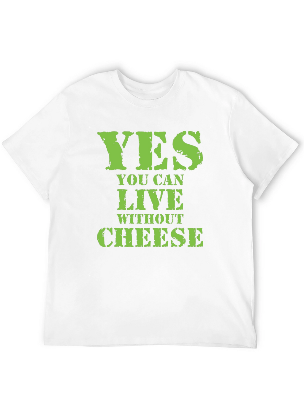 Funny Cheese Lover T-Shirt - Vegan Lifestyle