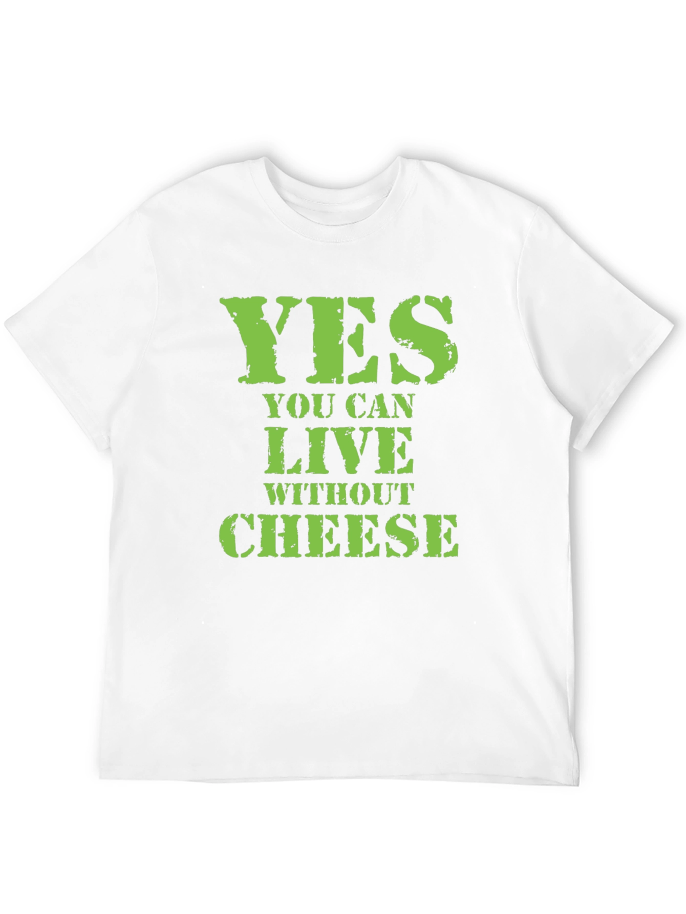 Funny Cheese Lover T-Shirt - Vegan Lifestyle