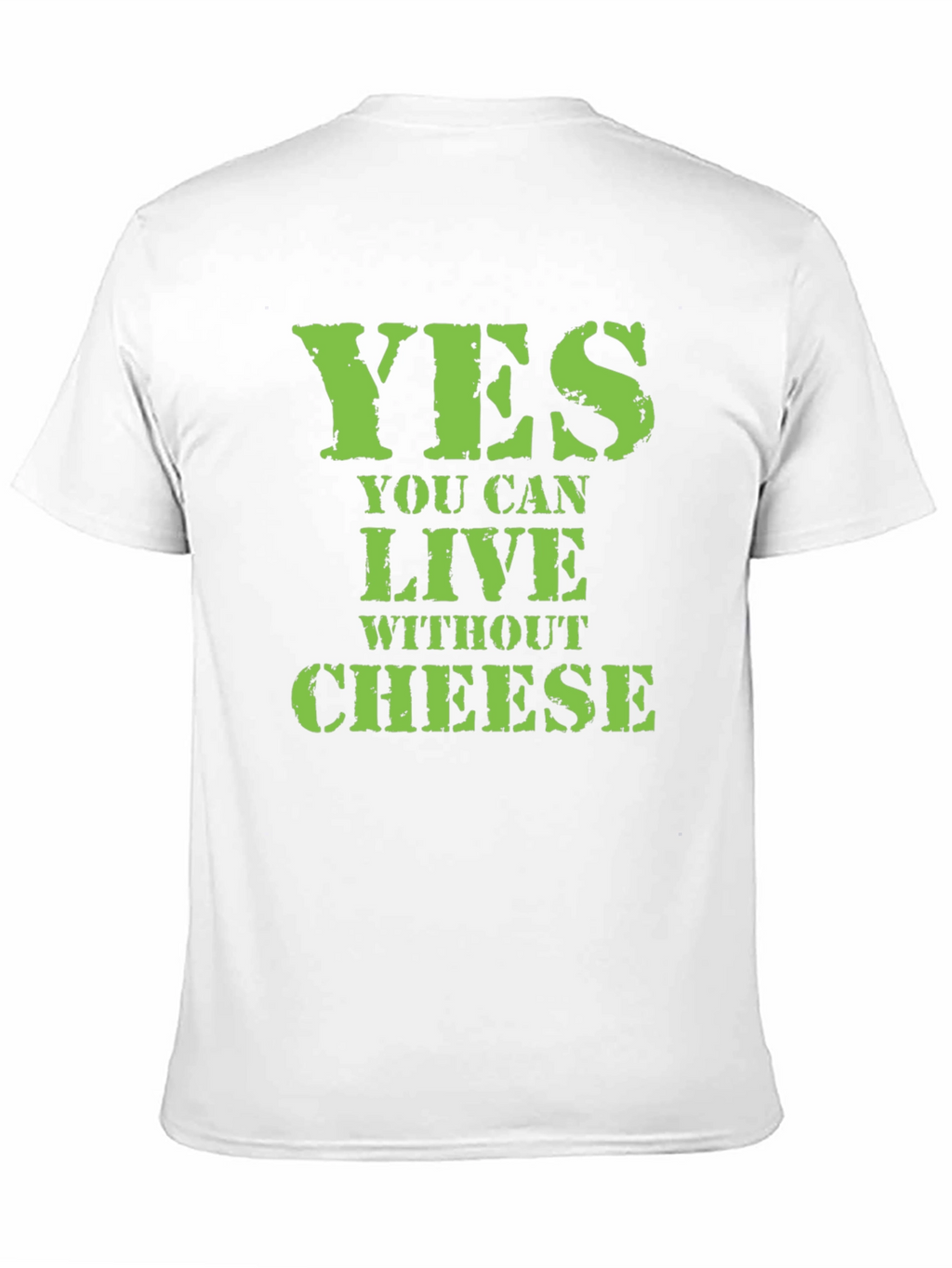 Funny Cheese Lover T-Shirt - Vegan Lifestyle