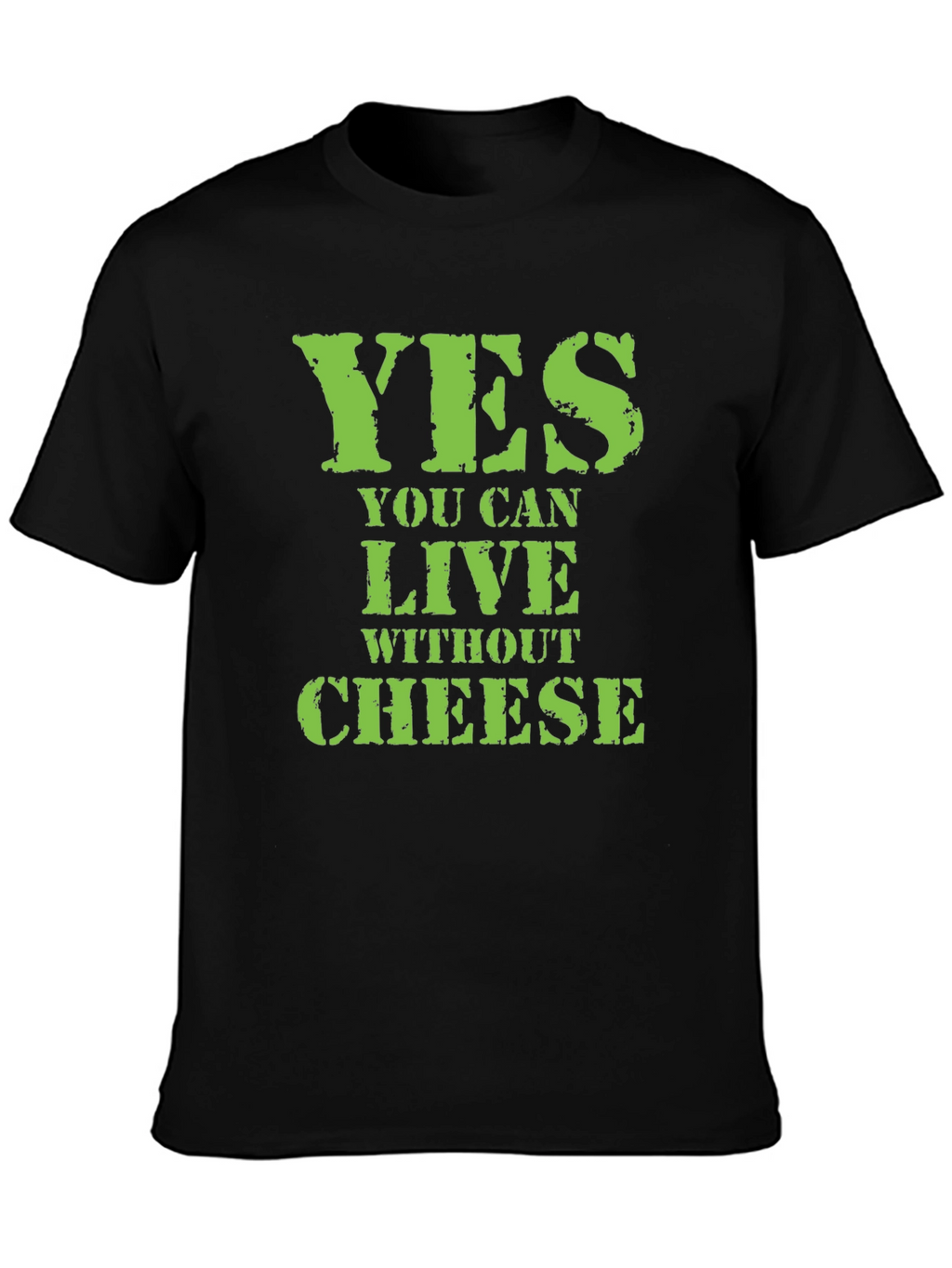 Funny Cheese Lover T-Shirt - Vegan Lifestyle