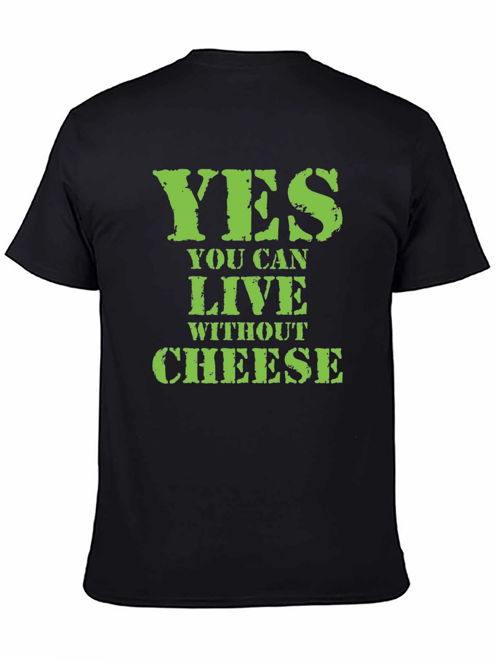 Funny Cheese Lover T-Shirt - Vegan Lifestyle