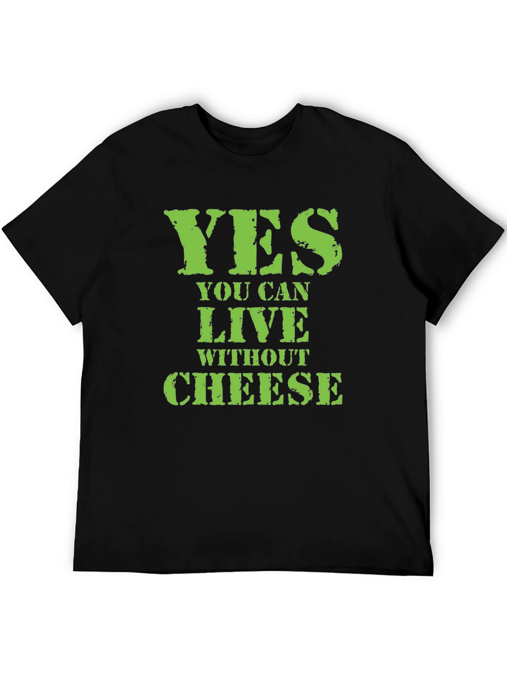 Funny Cheese Lover T-Shirt - Vegan Lifestyle