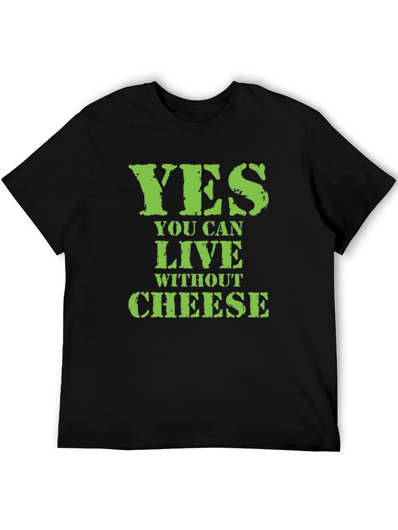 Funny Cheese Lover T-Shirt - Vegan Lifestyle