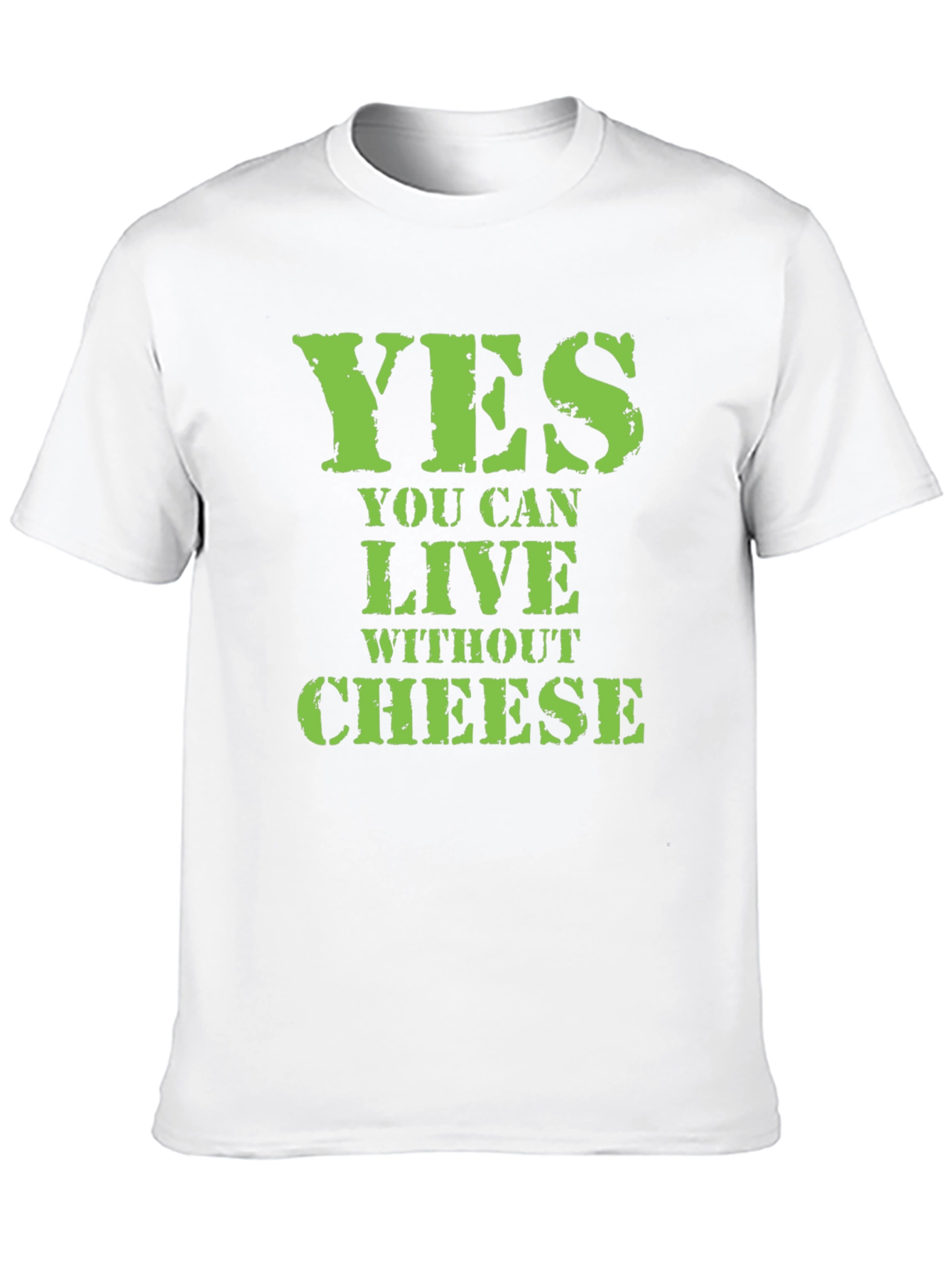 Funny Cheese Lover T-Shirt - Vegan Lifestyle