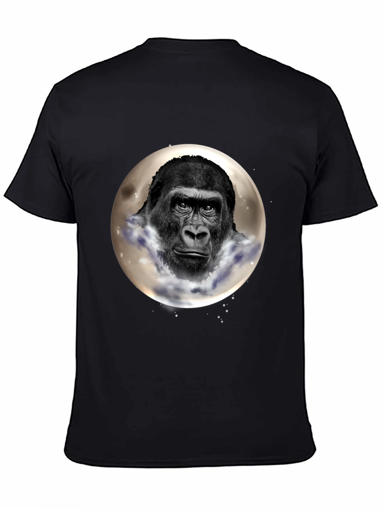 Gorilla Moon Graphic T-Shirt - Unique Design