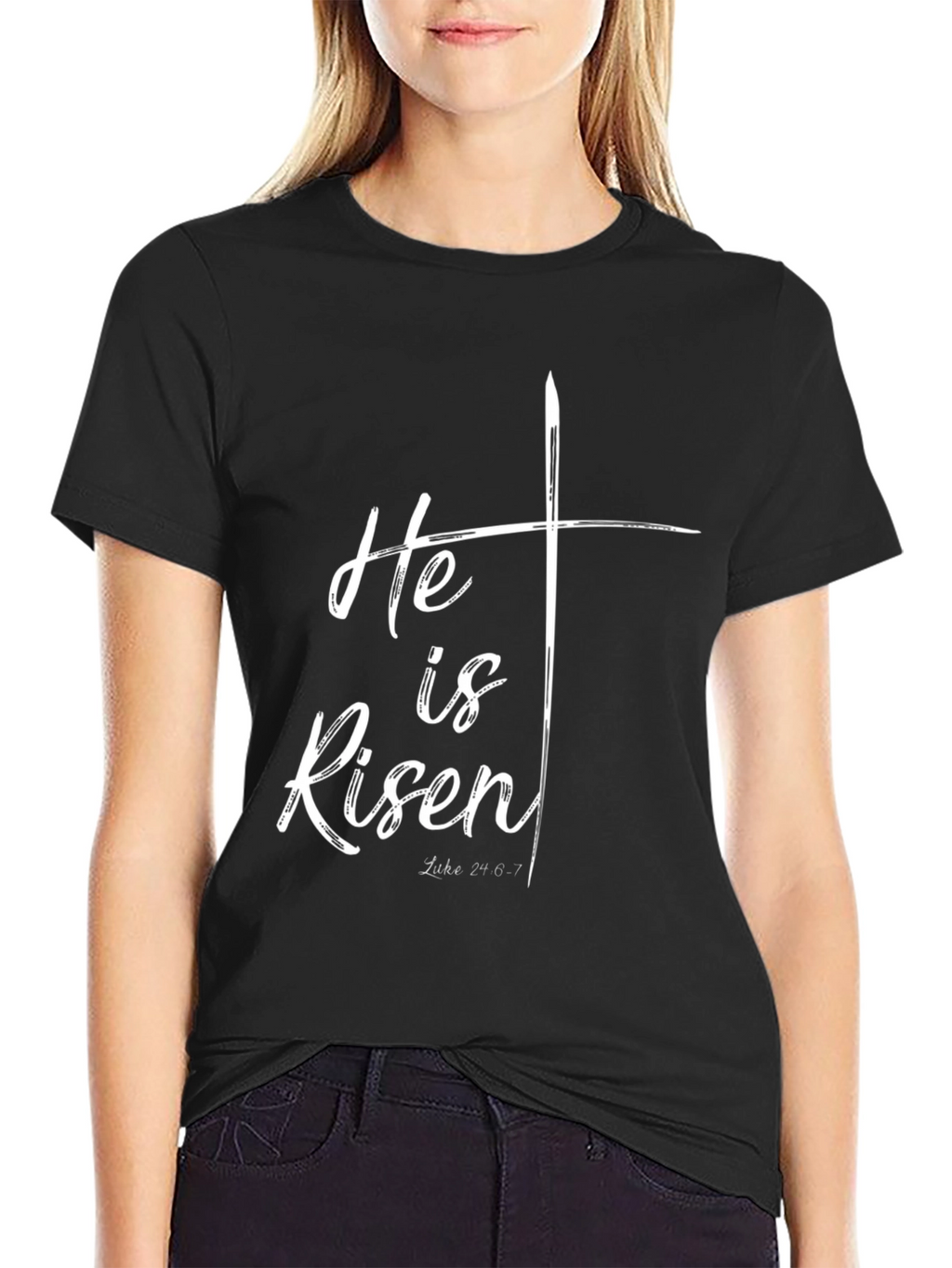 He Is Risen Christian T-Shirt