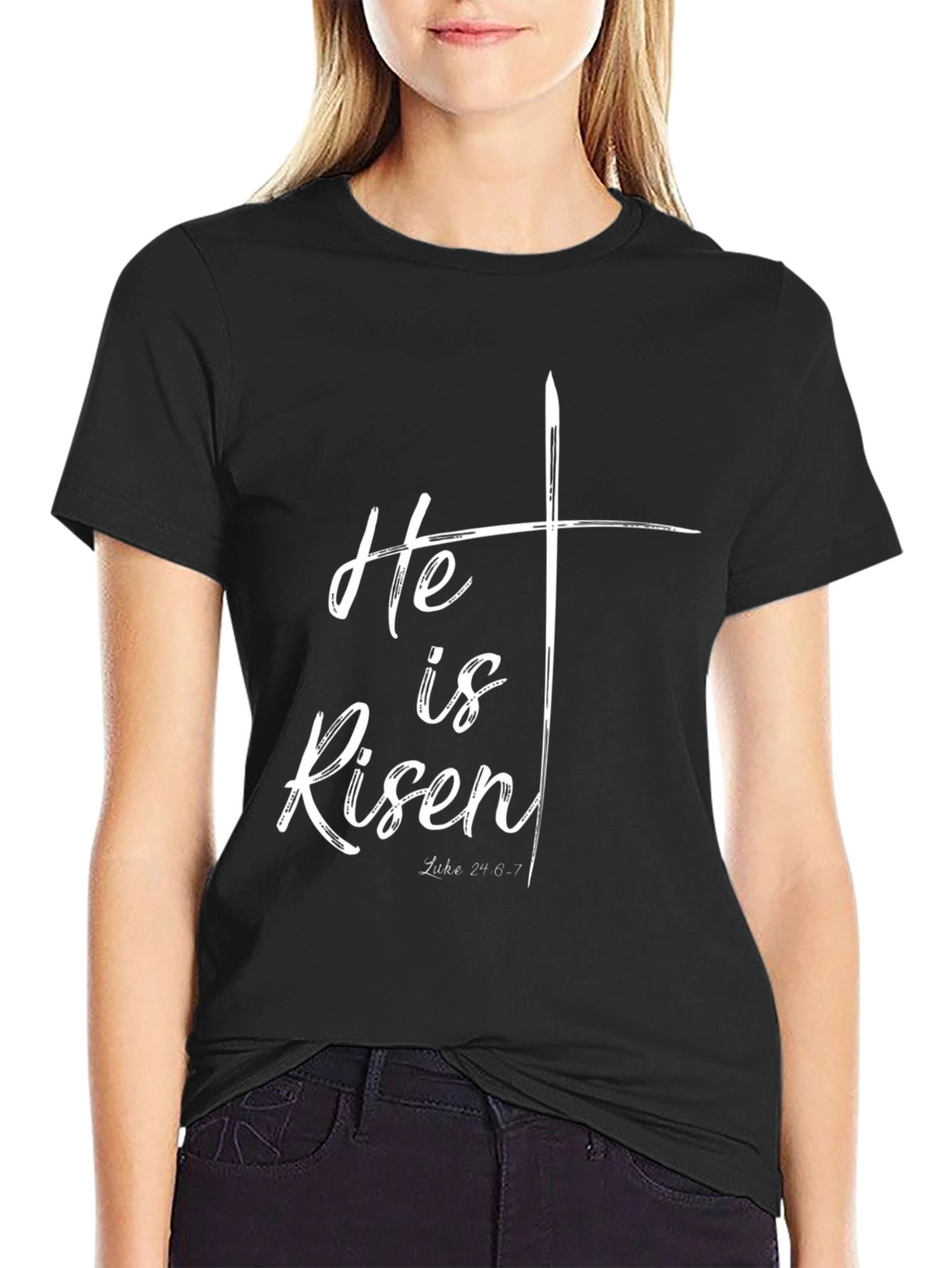 He Is Risen Christian T-Shirt