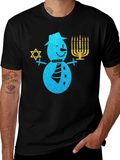 Hanukkah Snowman T-Shirt