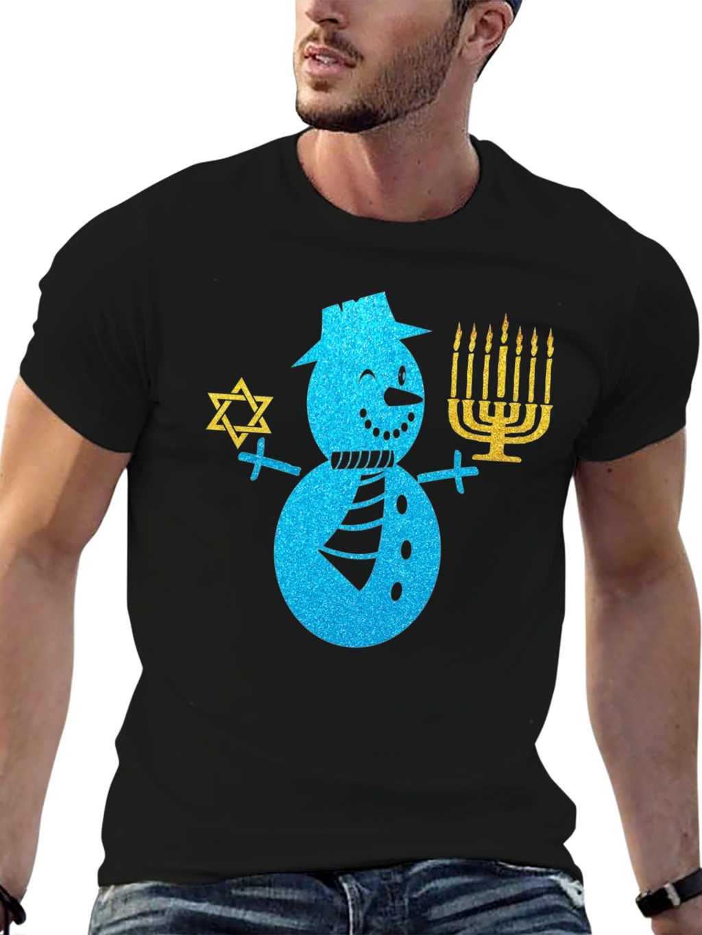 Hanukkah Snowman T-Shirt