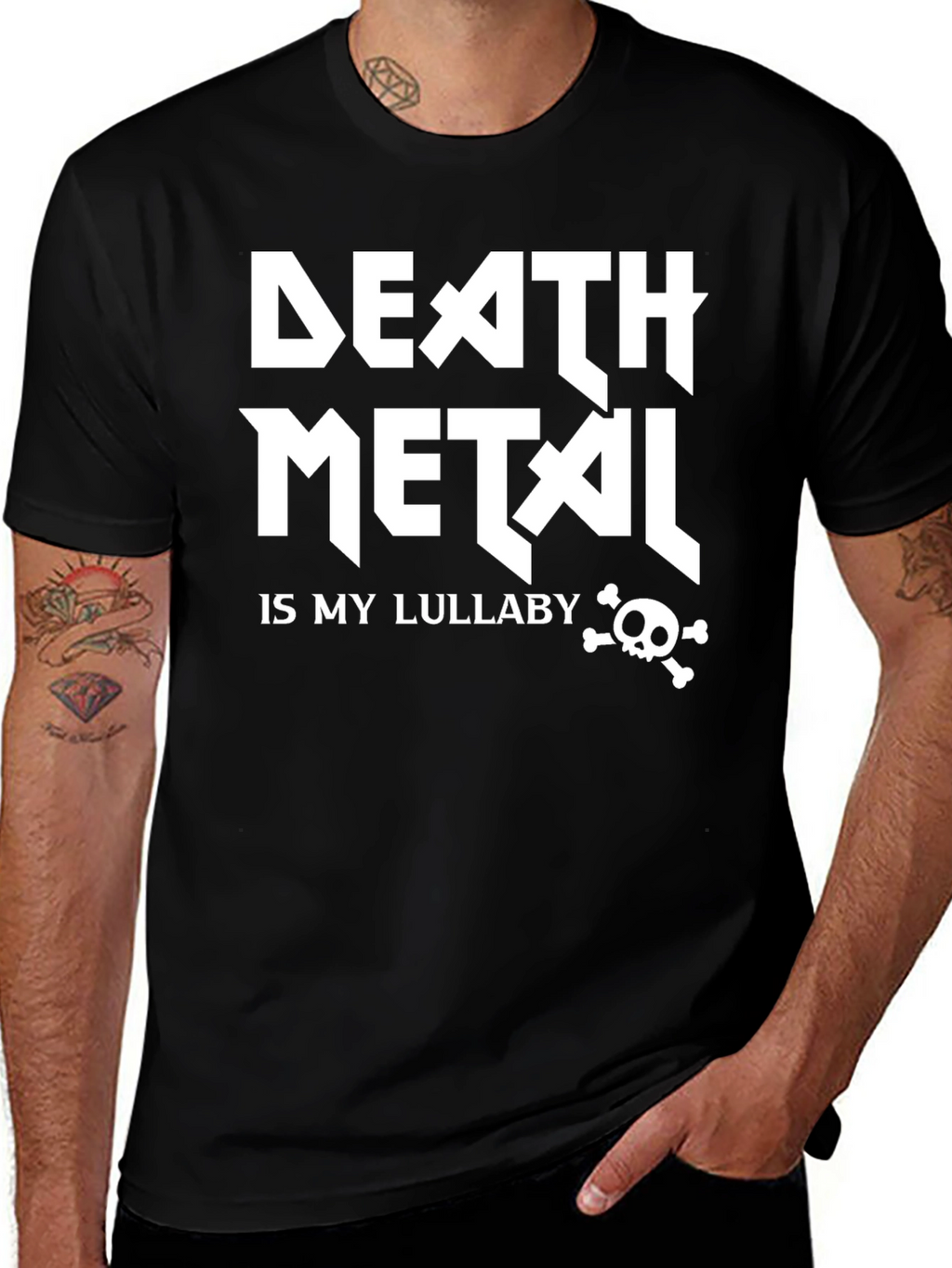 Death Metal Lullaby Graphic Tee