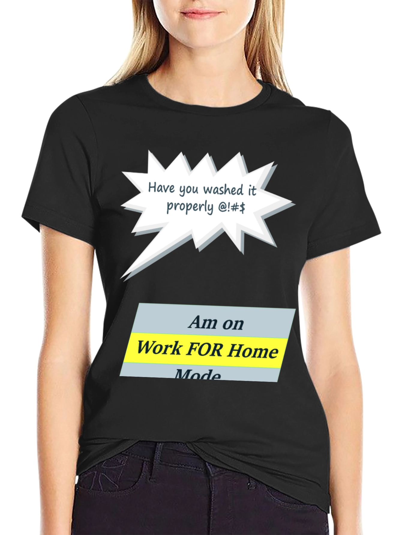 Funny Work From Home Mode T-Shirt