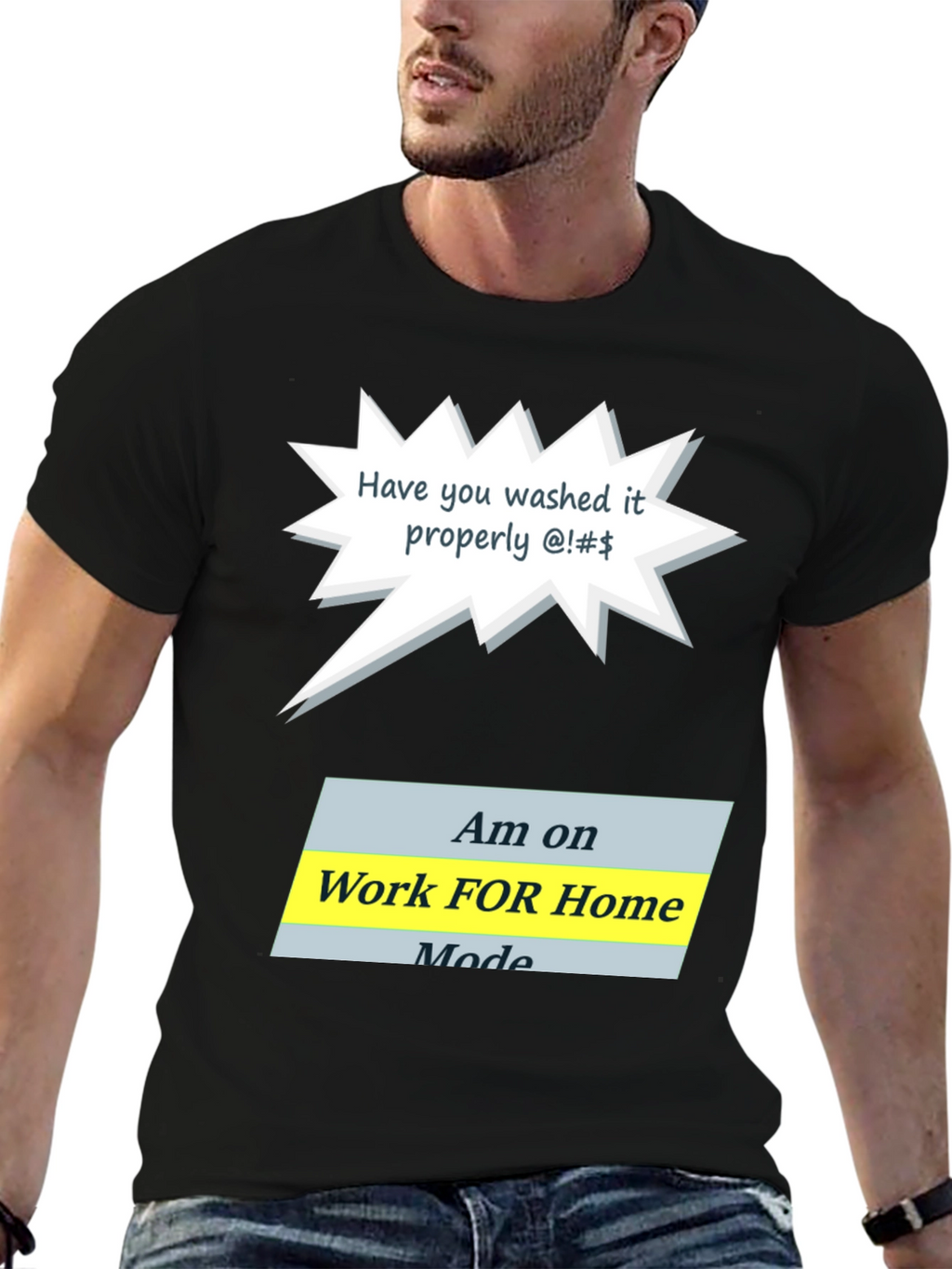 Funny Work From Home Mode T-Shirt