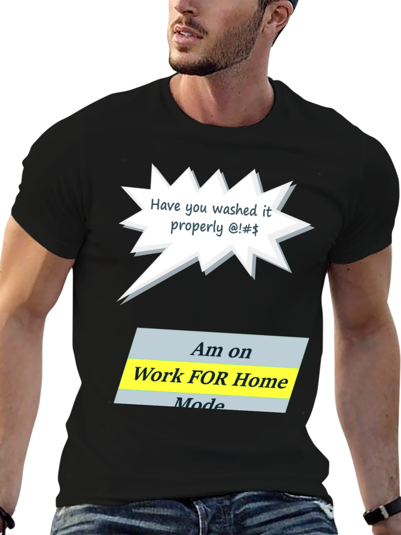 Funny Work From Home Mode T-Shirt
