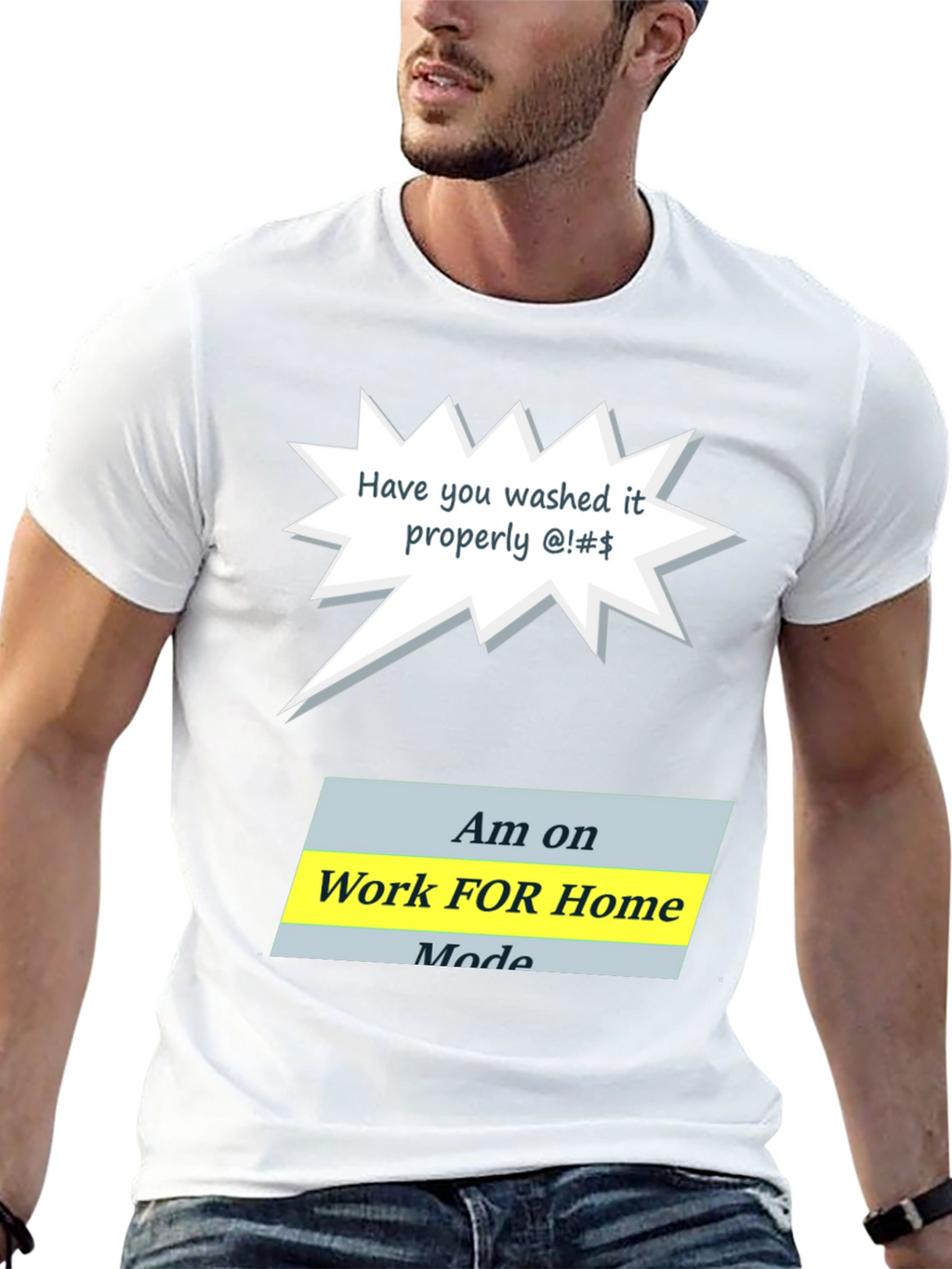 Funny Work From Home Mode T-Shirt