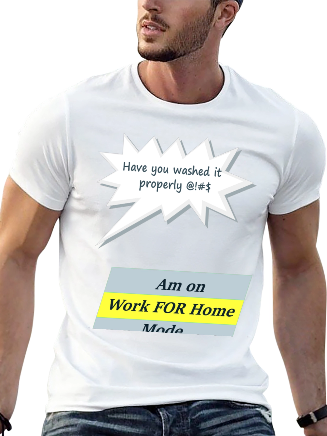 Funny Work From Home Mode T-Shirt