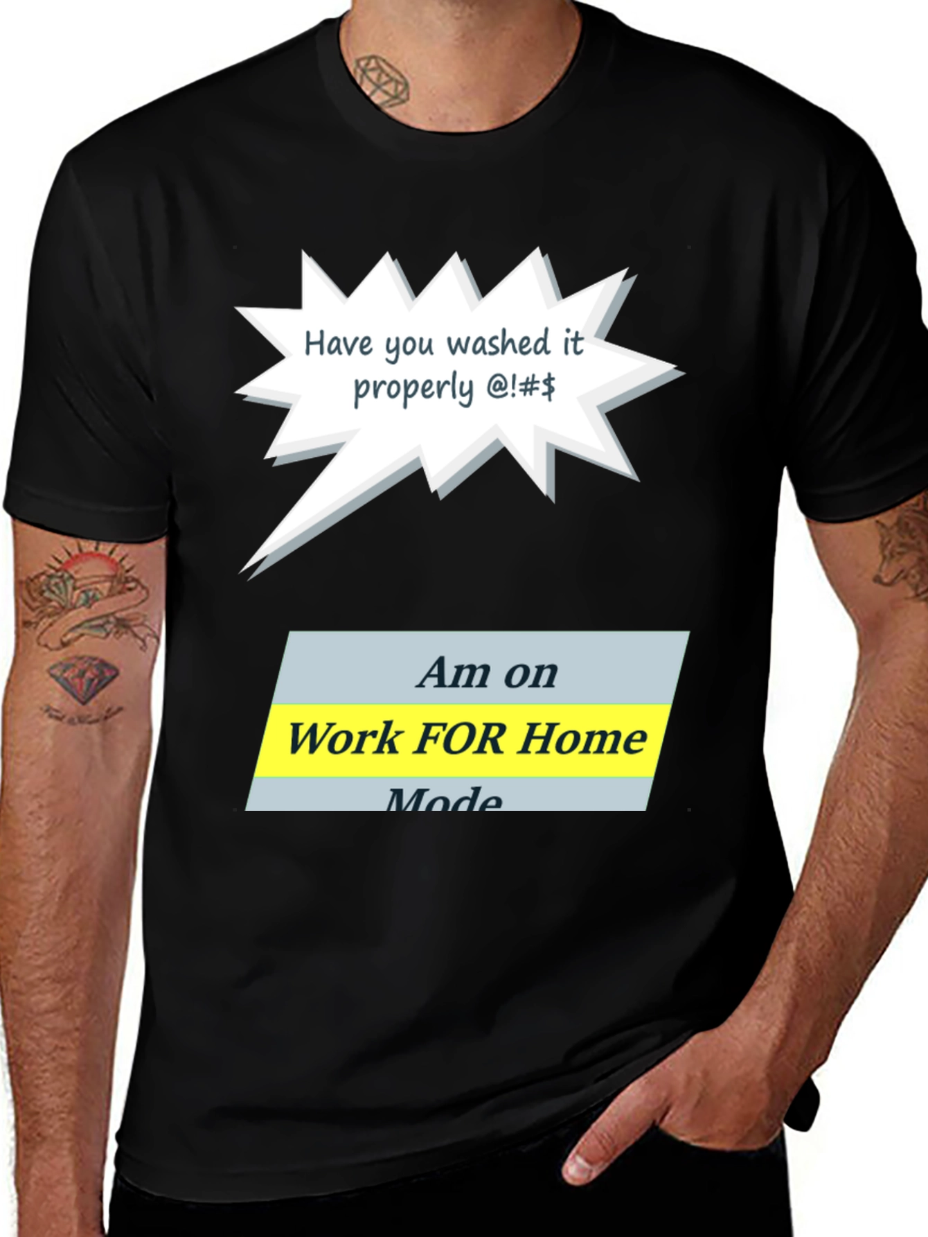 Funny Work From Home Mode T-Shirt