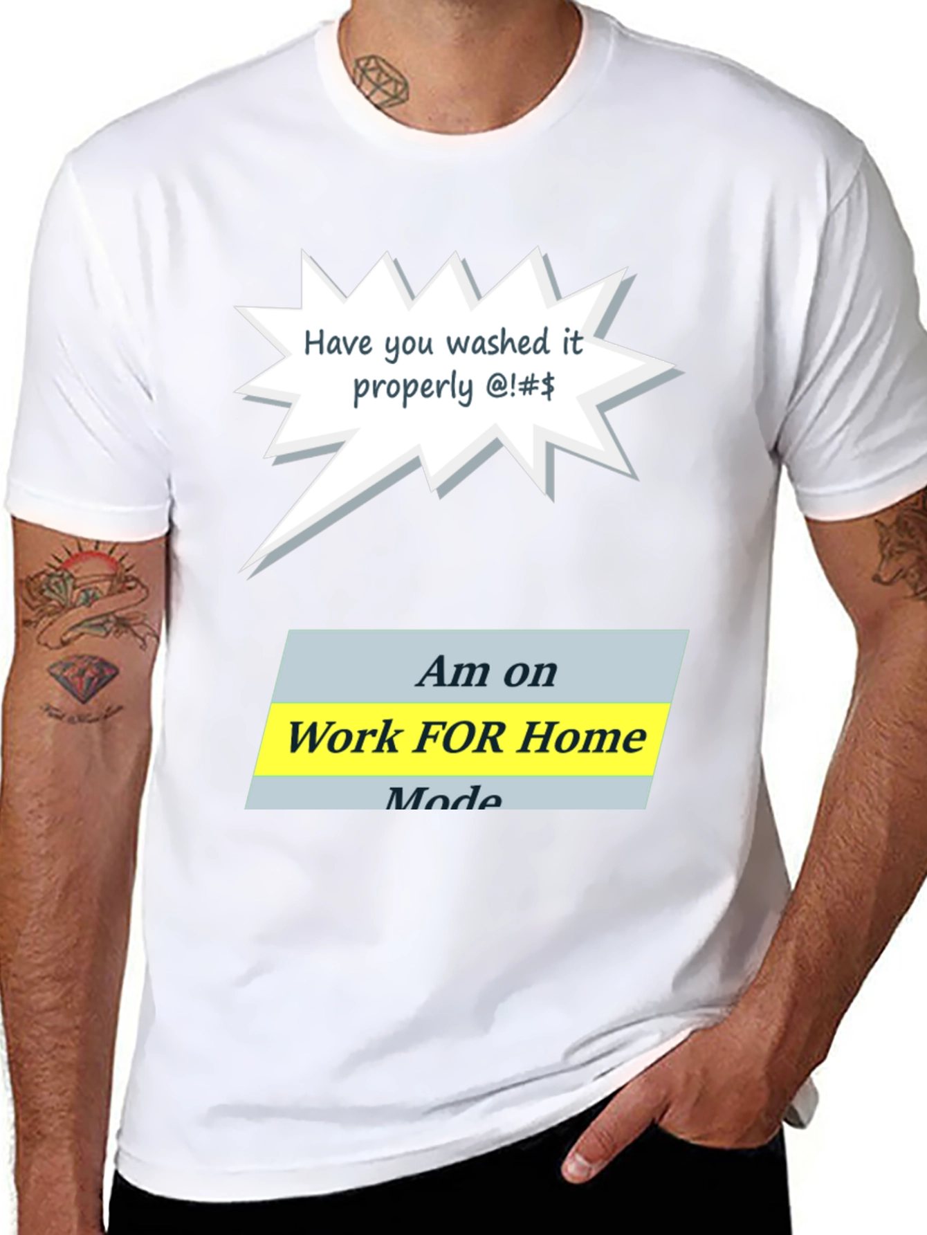 Funny Work From Home Mode T-Shirt