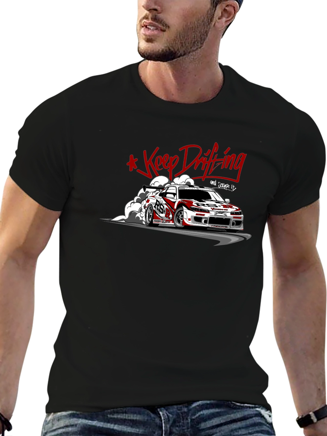 Keep Drifting Tee - Automotive Enthusiast T-Shirt