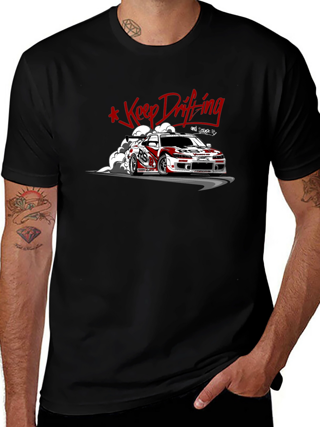Keep Drifting Tee - Automotive Enthusiast T-Shirt