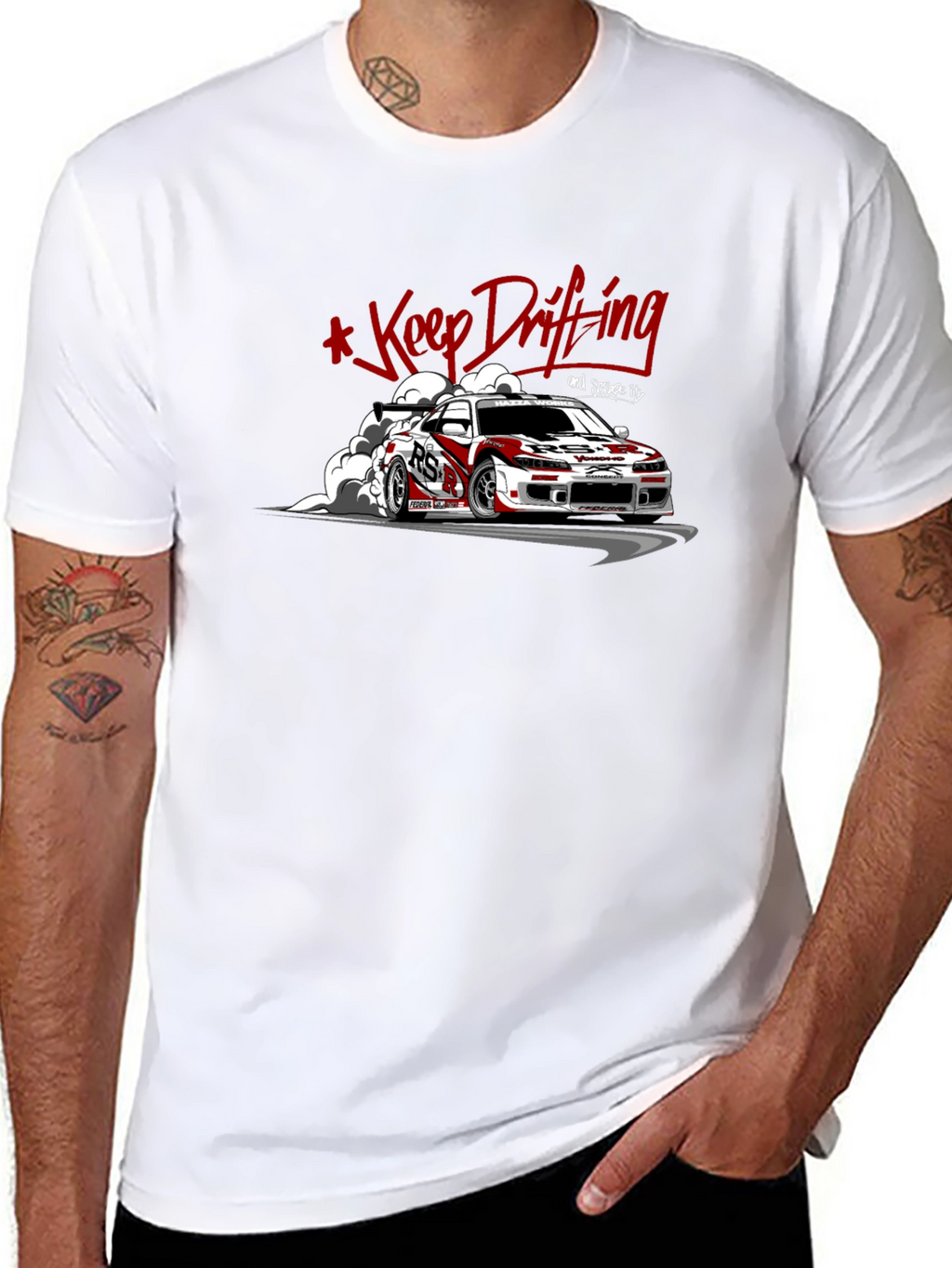 Keep Drifting Tee - Automotive Enthusiast T-Shirt