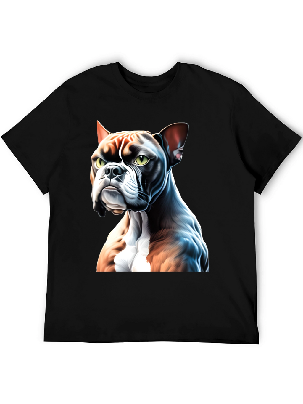 Bulldog Graphic Tee - Mens Black T-Shirt