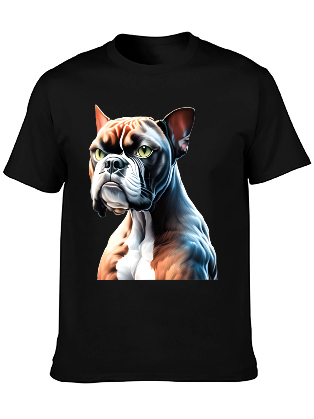 Bulldog Graphic Tee - Mens Black T-Shirt