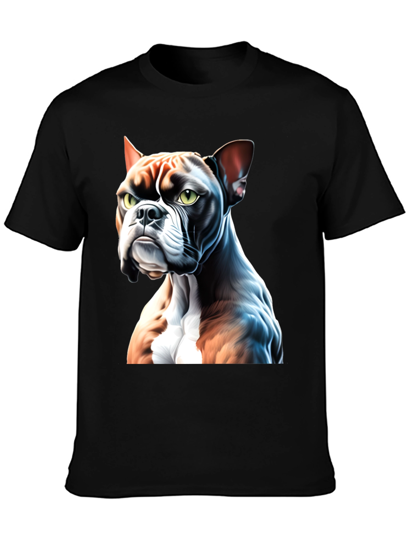 Bulldog Graphic Tee - Mens Black T-Shirt