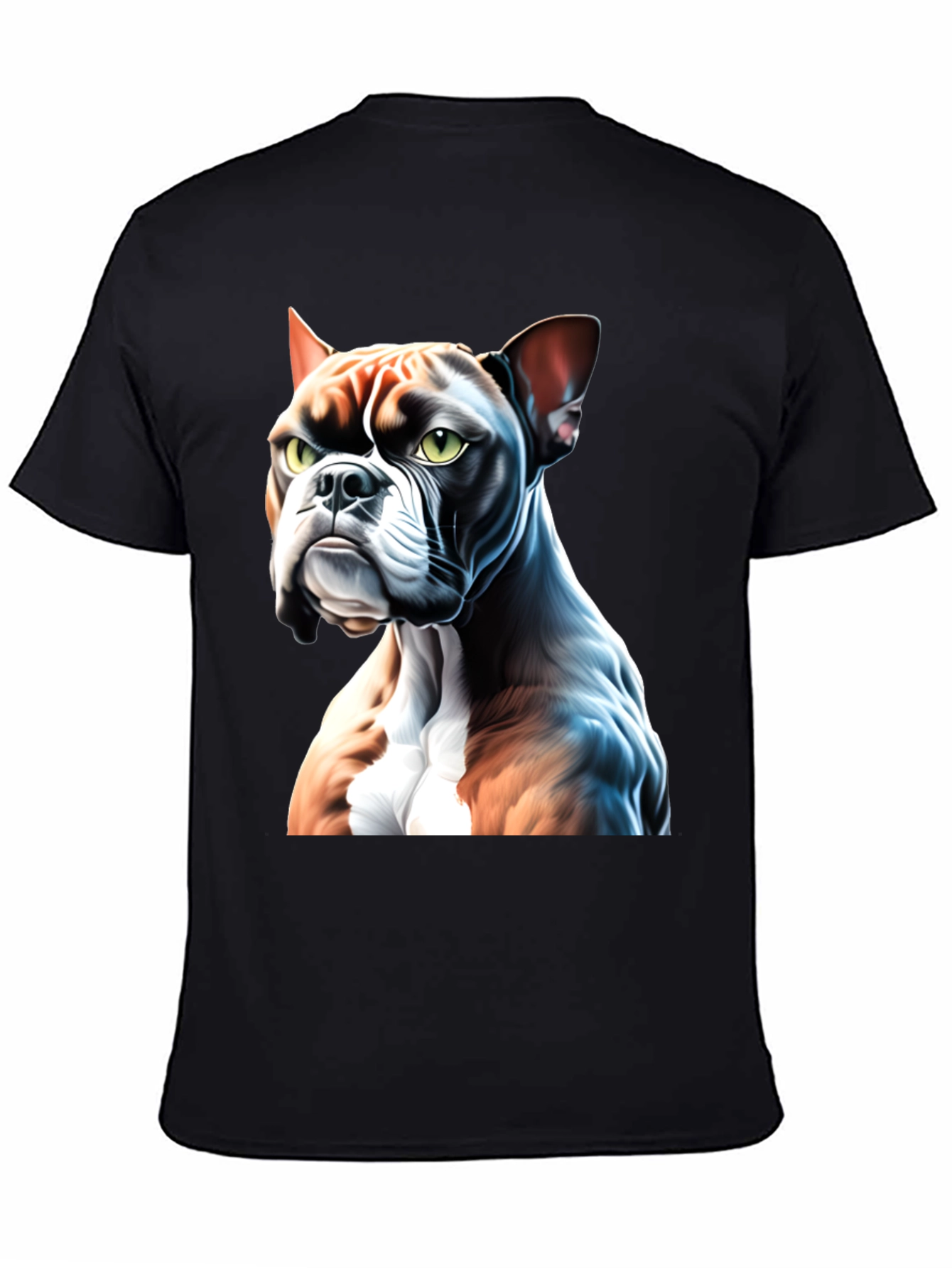 Bulldog Graphic Tee - Mens Black T-Shirt